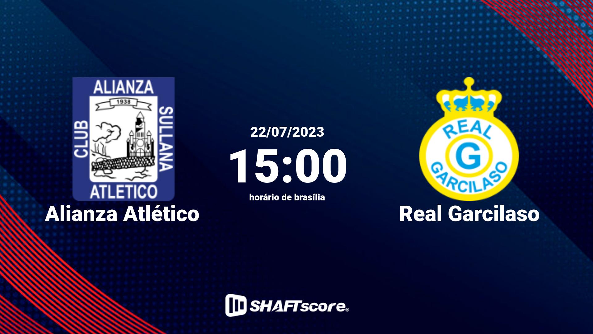 Estatísticas do jogo Alianza Atlético vs Real Garcilaso 22.07 15:00