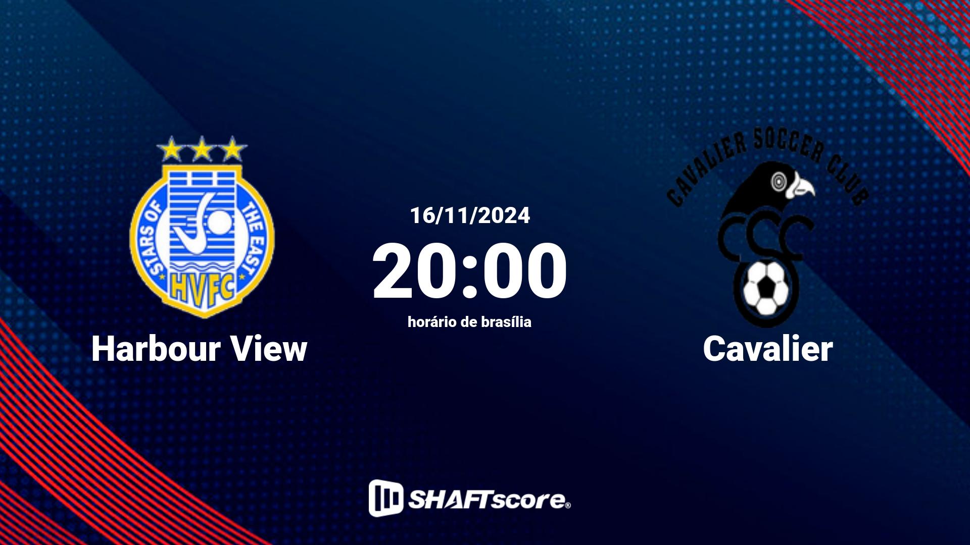 Estatísticas do jogo Arnett Gardens vs Harbour View 08.12 20:00