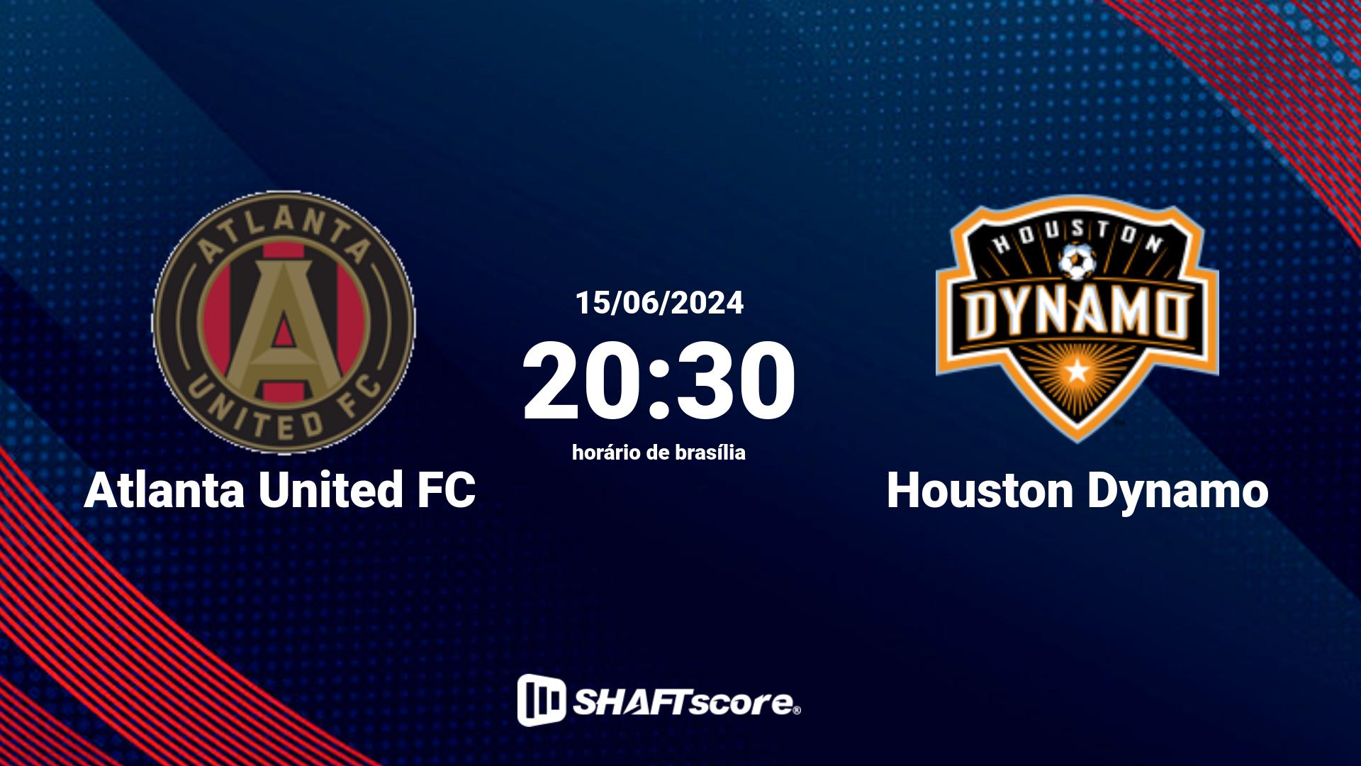 Estatísticas do jogo Atlanta United FC vs Houston Dynamo 15.06 20:30