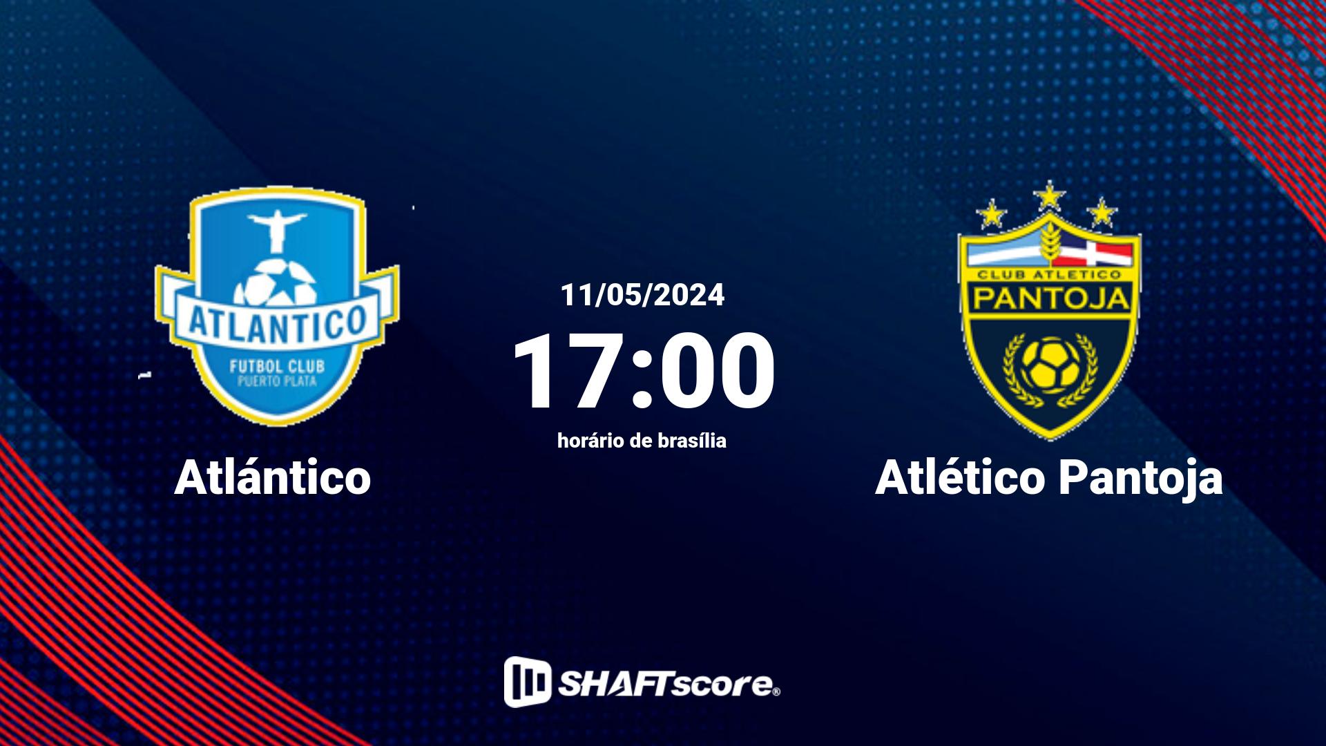 Estatísticas do jogo Atlántico vs Atlético Pantoja 11.05 17:00