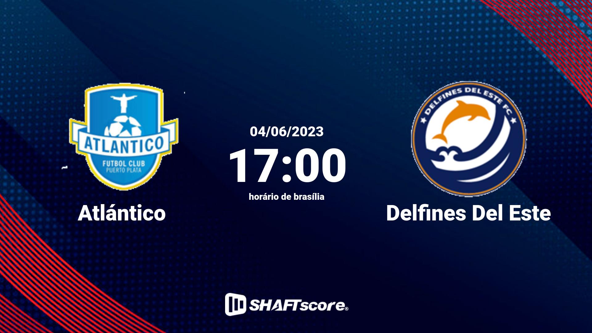 Estatísticas do jogo Atlántico vs Delfines Del Este 04.06 17:00