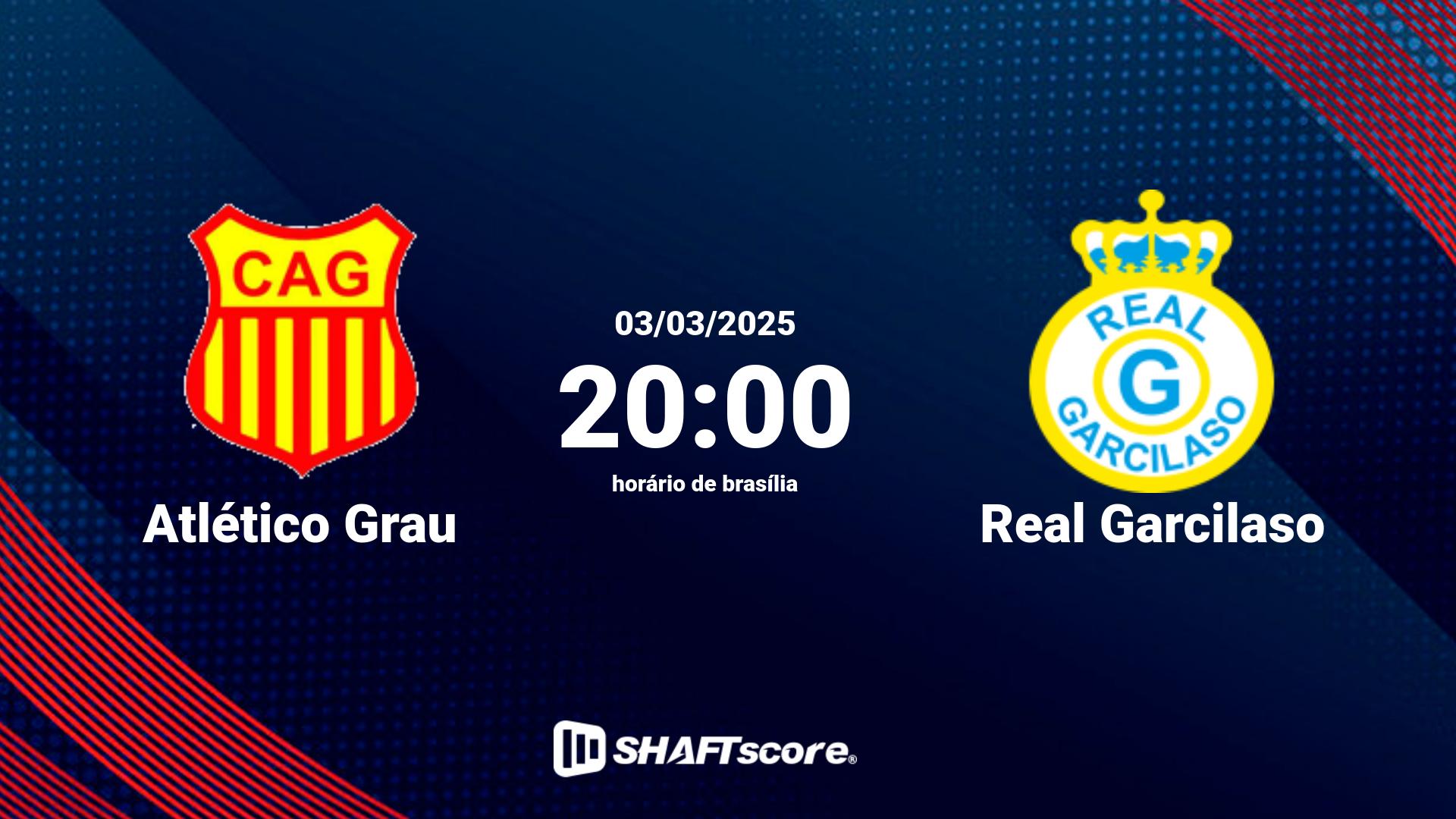 Estatísticas do jogo Atlético Grau vs Real Garcilaso 03.03 20:00