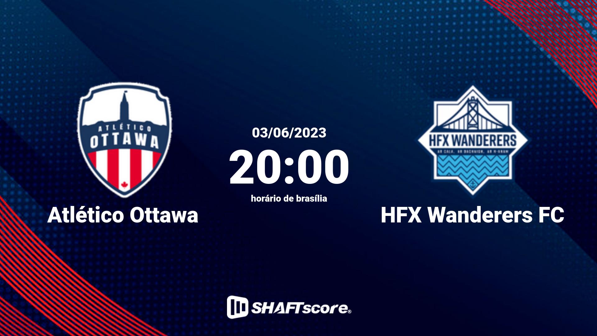 Estatísticas do jogo Atlético Ottawa vs HFX Wanderers FC 03.06 20:00