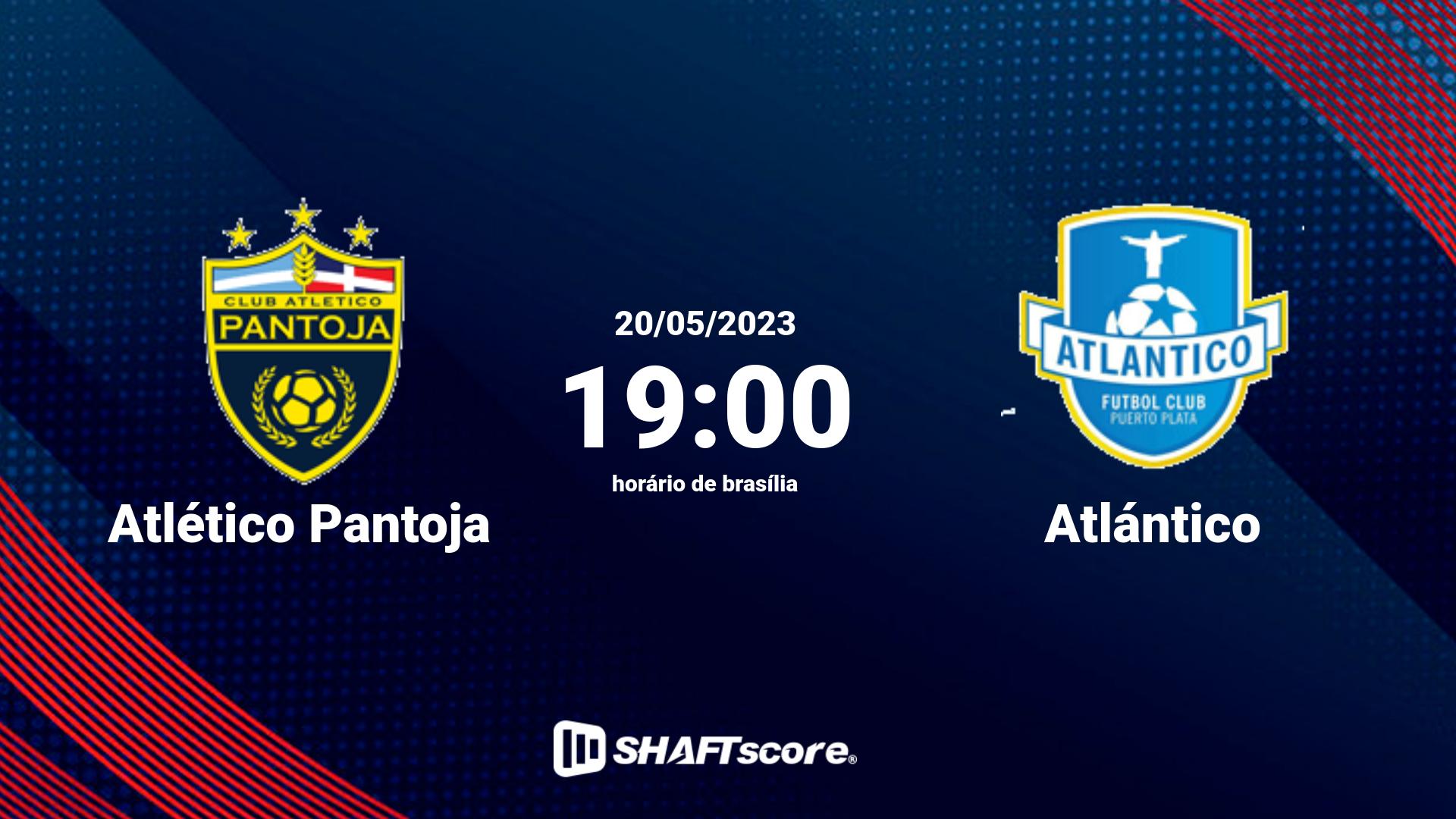 Estatísticas do jogo Atlético Pantoja vs Atlántico 20.05 19:00