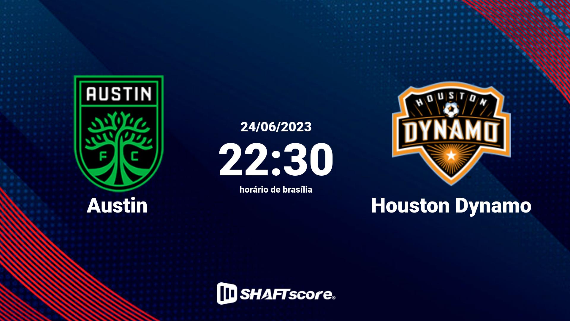 Estatísticas do jogo Austin vs Houston Dynamo 24.06 22:30