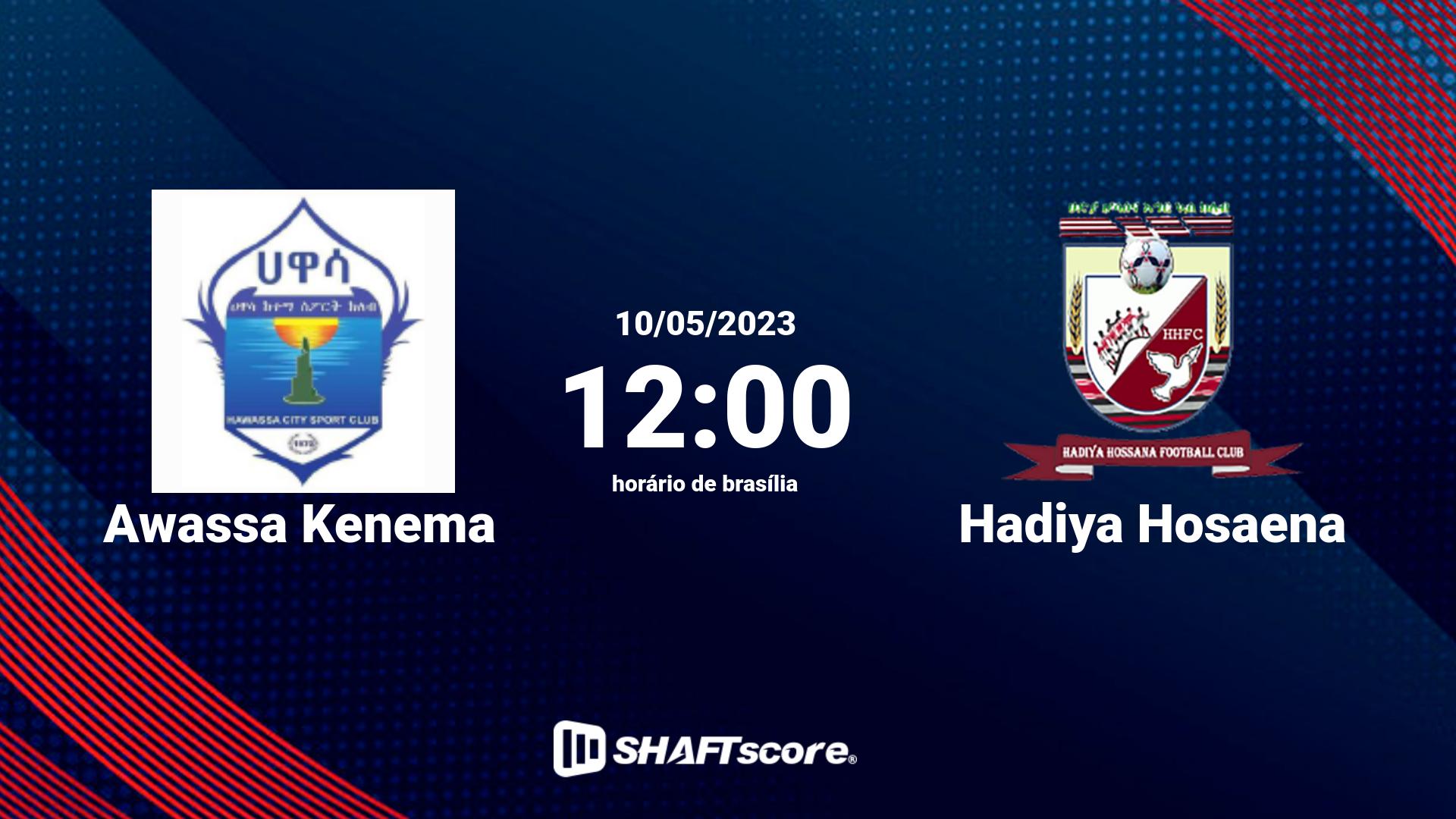 Estatísticas do jogo Awassa Kenema vs Hadiya Hosaena 10.05 12:00