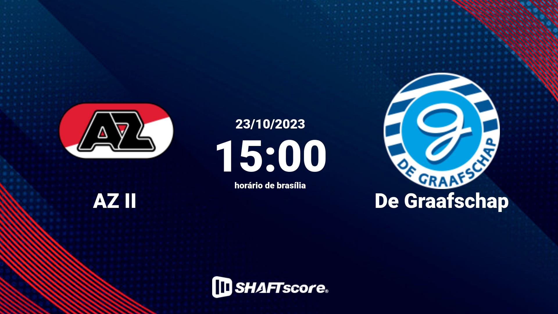 Estatísticas do jogo AZ II vs De Graafschap 23.10 15:00