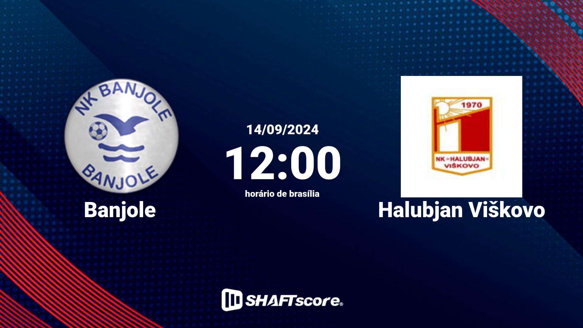 Estatísticas do jogo Banjole vs Halubjan Viškovo 14.09 12:00