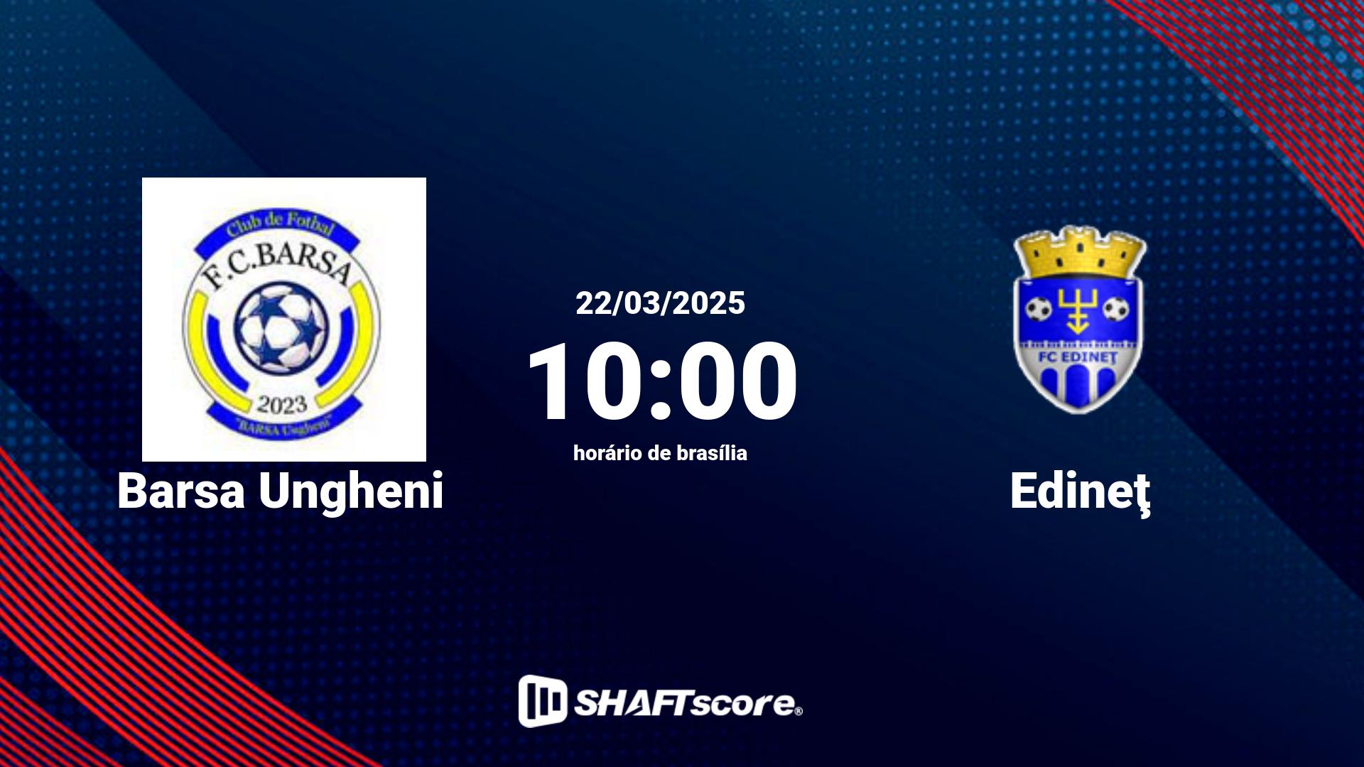 Estatísticas do jogo Barsa Ungheni vs Edineţ 22.03 10:00