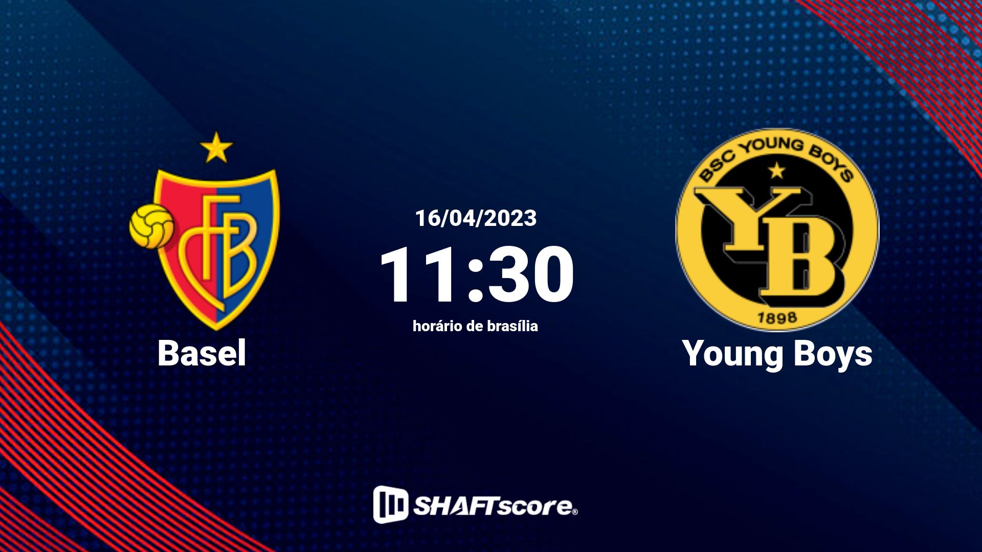 Estatísticas do jogo Basel vs Young Boys 16.04 11:30