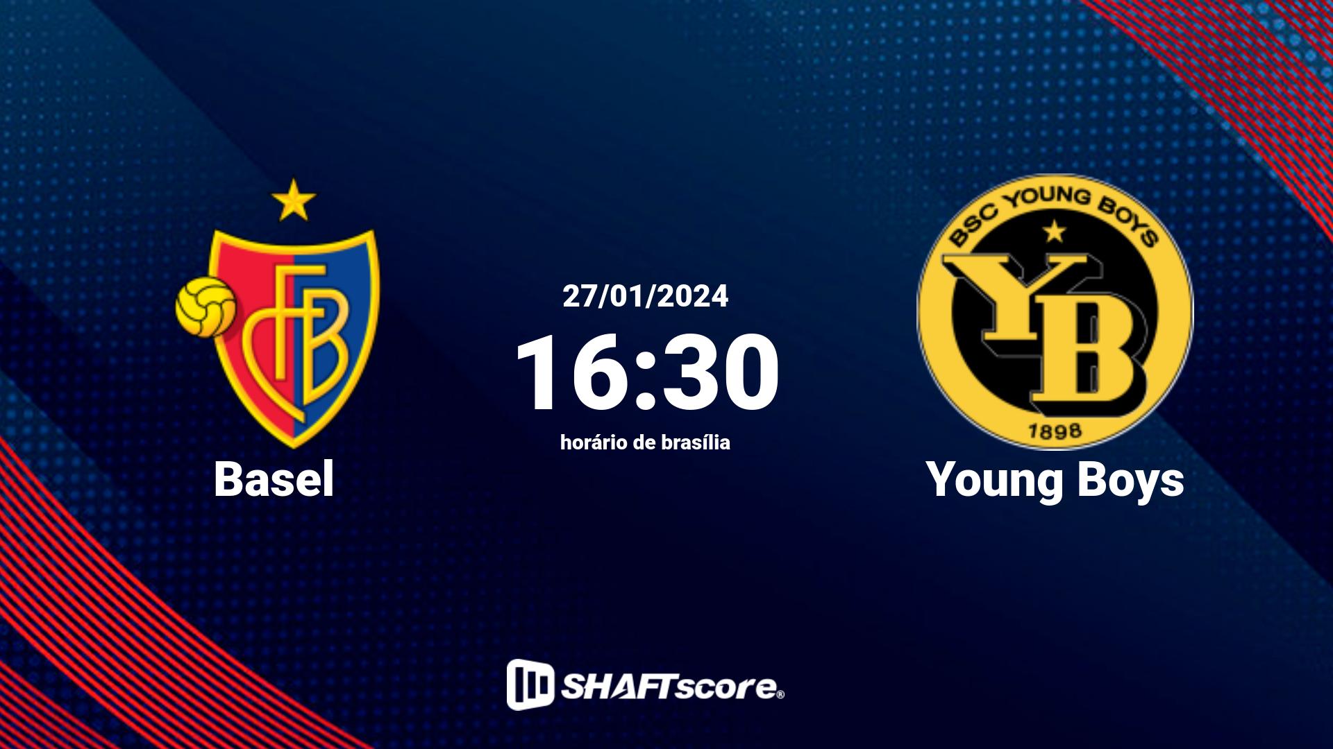 Estatísticas do jogo Basel vs Young Boys 27.01 16:30