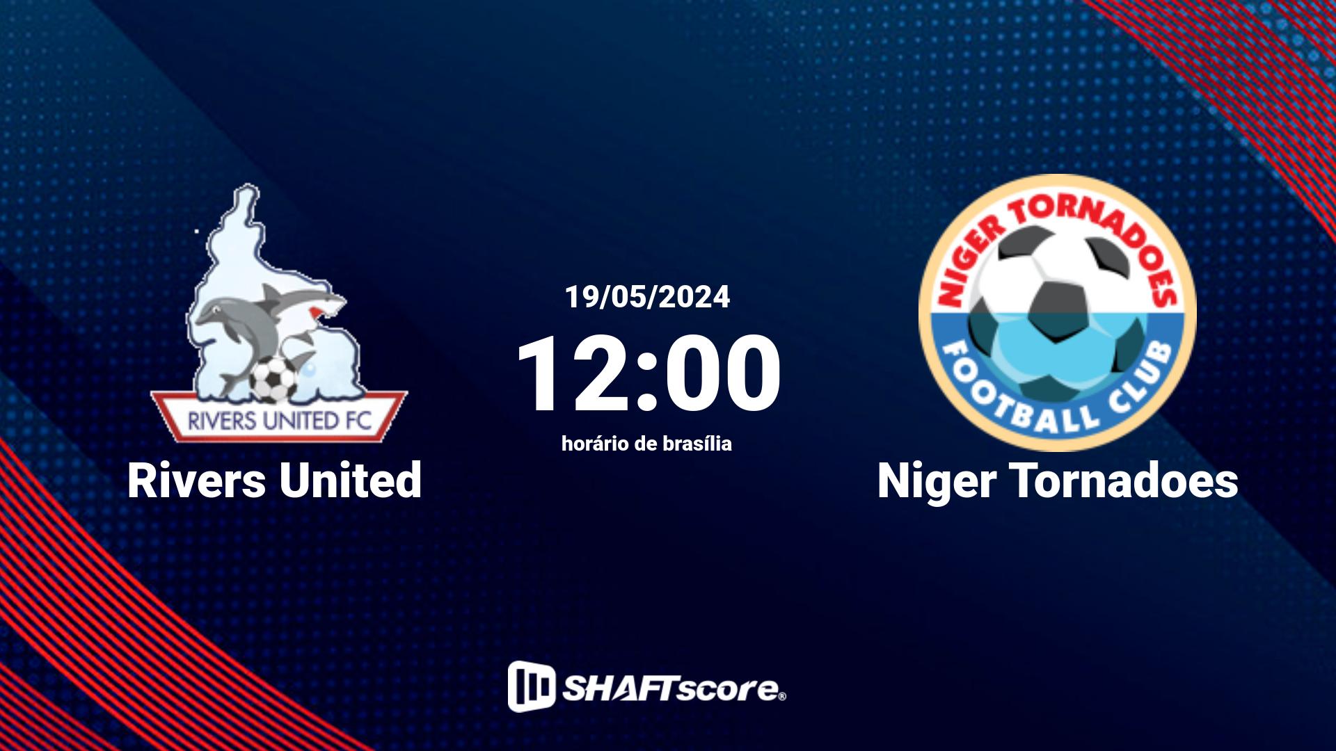 Estatísticas do jogo Bayelsa United vs Niger Tornadoes 21.05 12:00