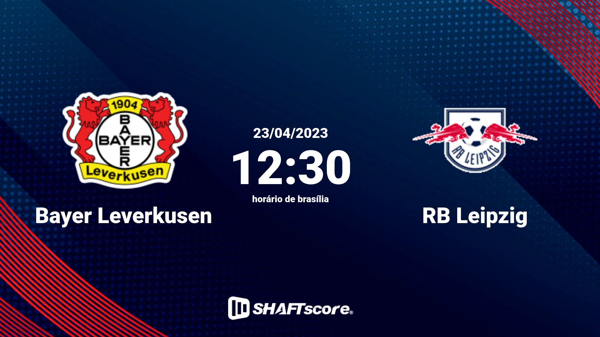 Estatísticas do jogo Bayer Leverkusen vs RB Leipzig 23.04 12:30