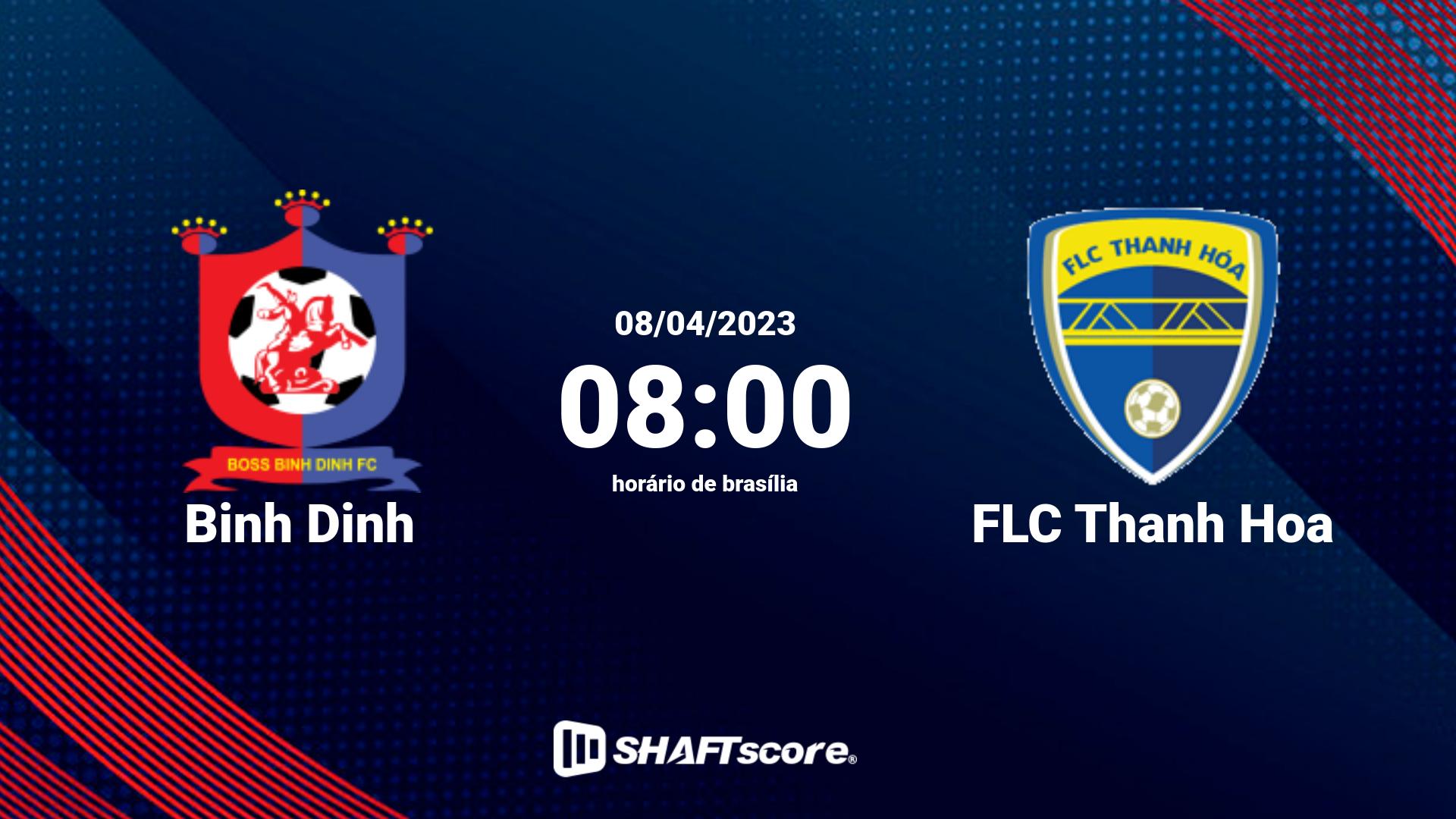 Estatísticas do jogo Binh Dinh vs FLC Thanh Hoa 08.04 08:00