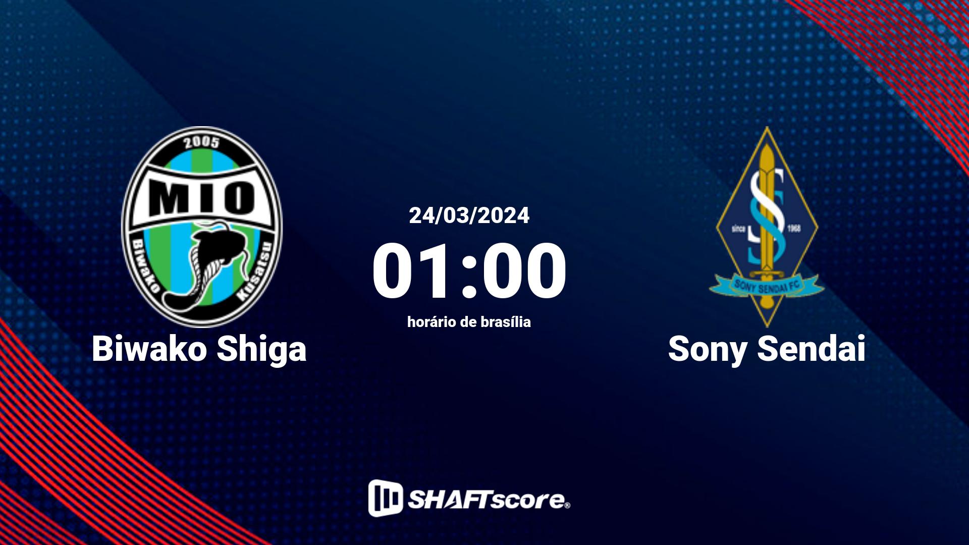 Estatísticas do jogo Biwako Shiga vs Sony Sendai 24.03 01:00