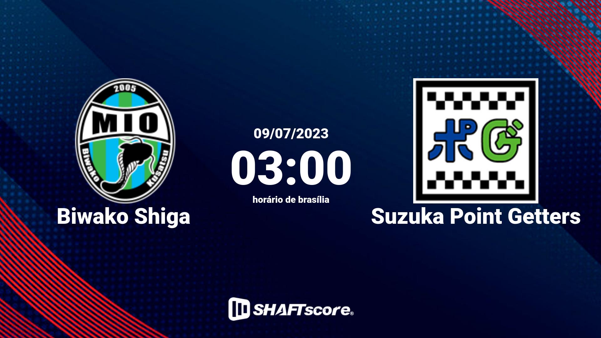 Estatísticas do jogo Biwako Shiga vs Suzuka Point Getters 09.07 03:00