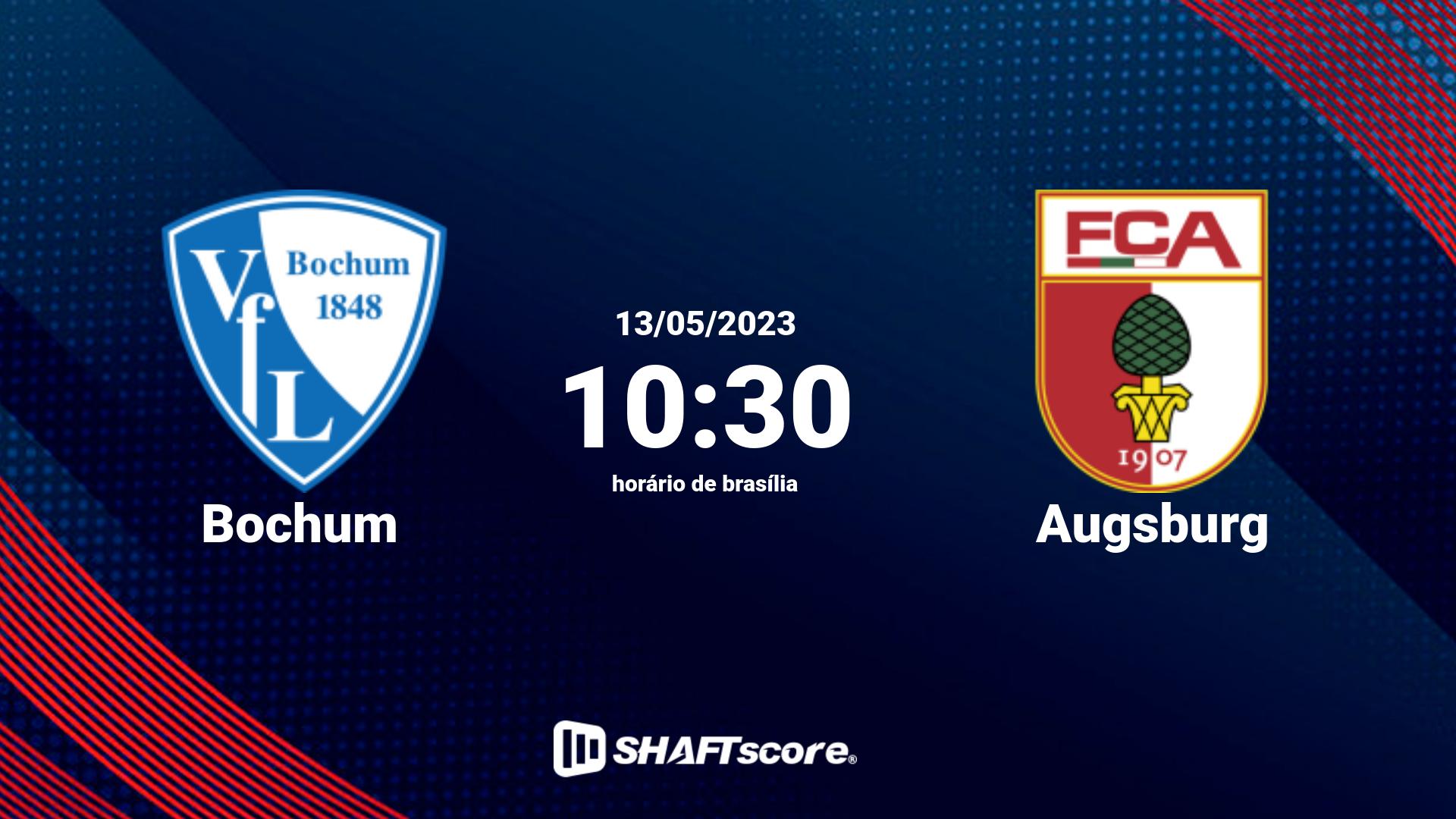 Estatísticas do jogo Bochum vs Augsburg 13.05 10:30