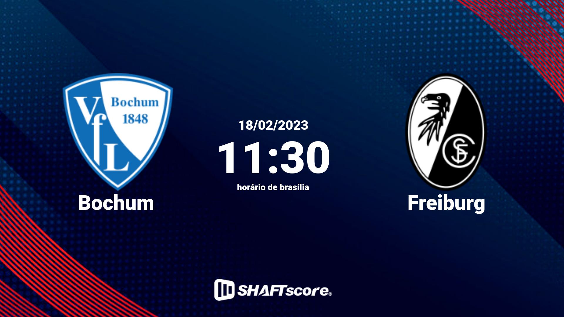 Estatísticas do jogo Bochum vs Freiburg 18.02 11:30