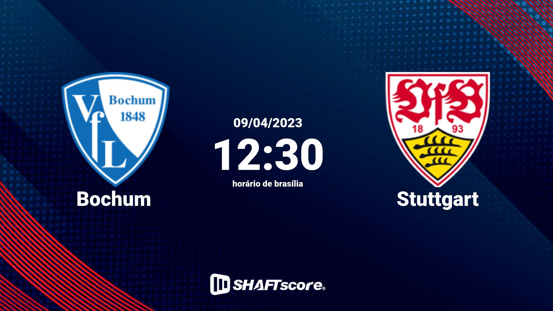 Estatísticas do jogo Bochum vs Stuttgart 09.04 12:30