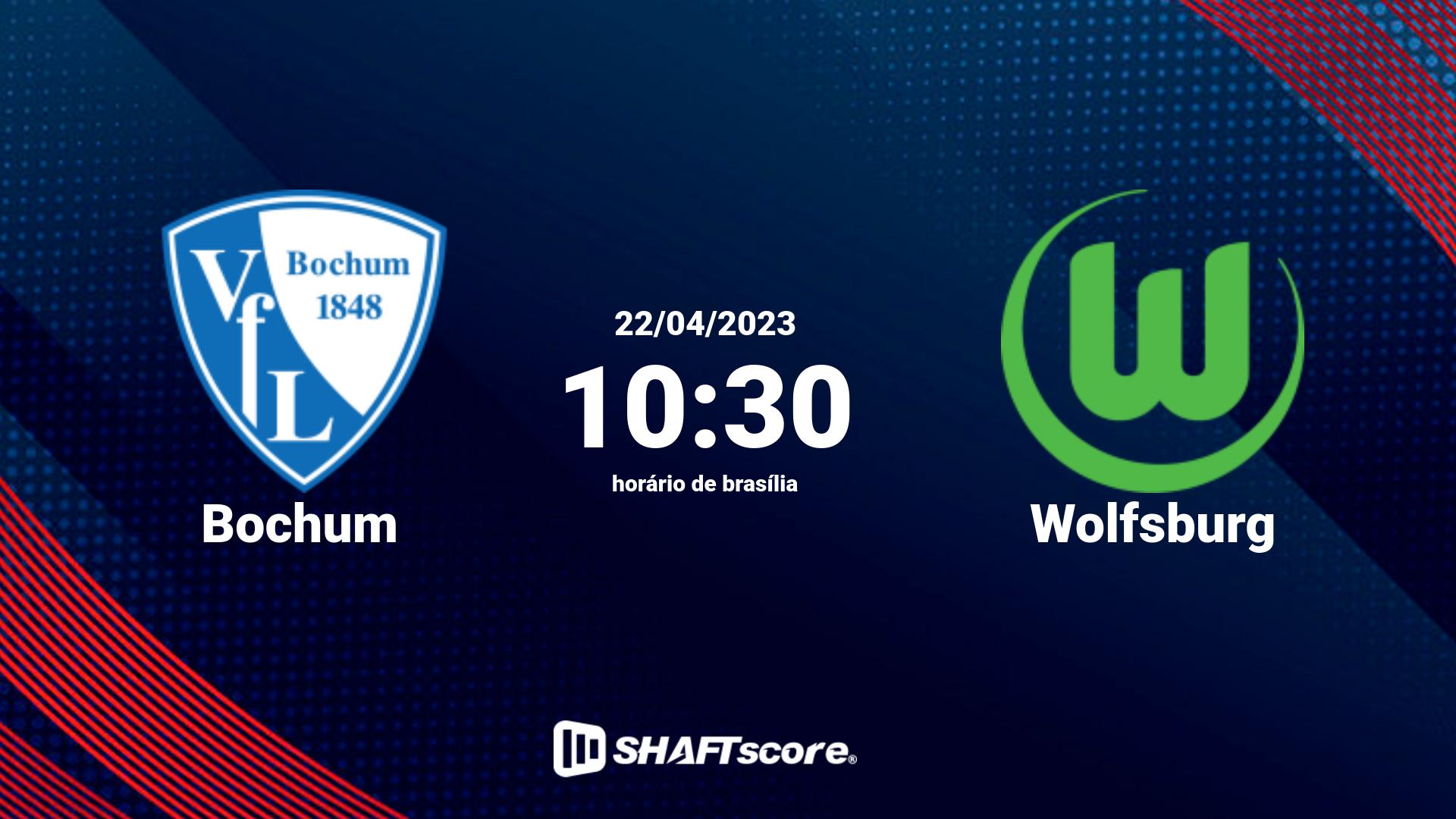 Estatísticas do jogo Bochum vs Wolfsburg 02.12 11:30