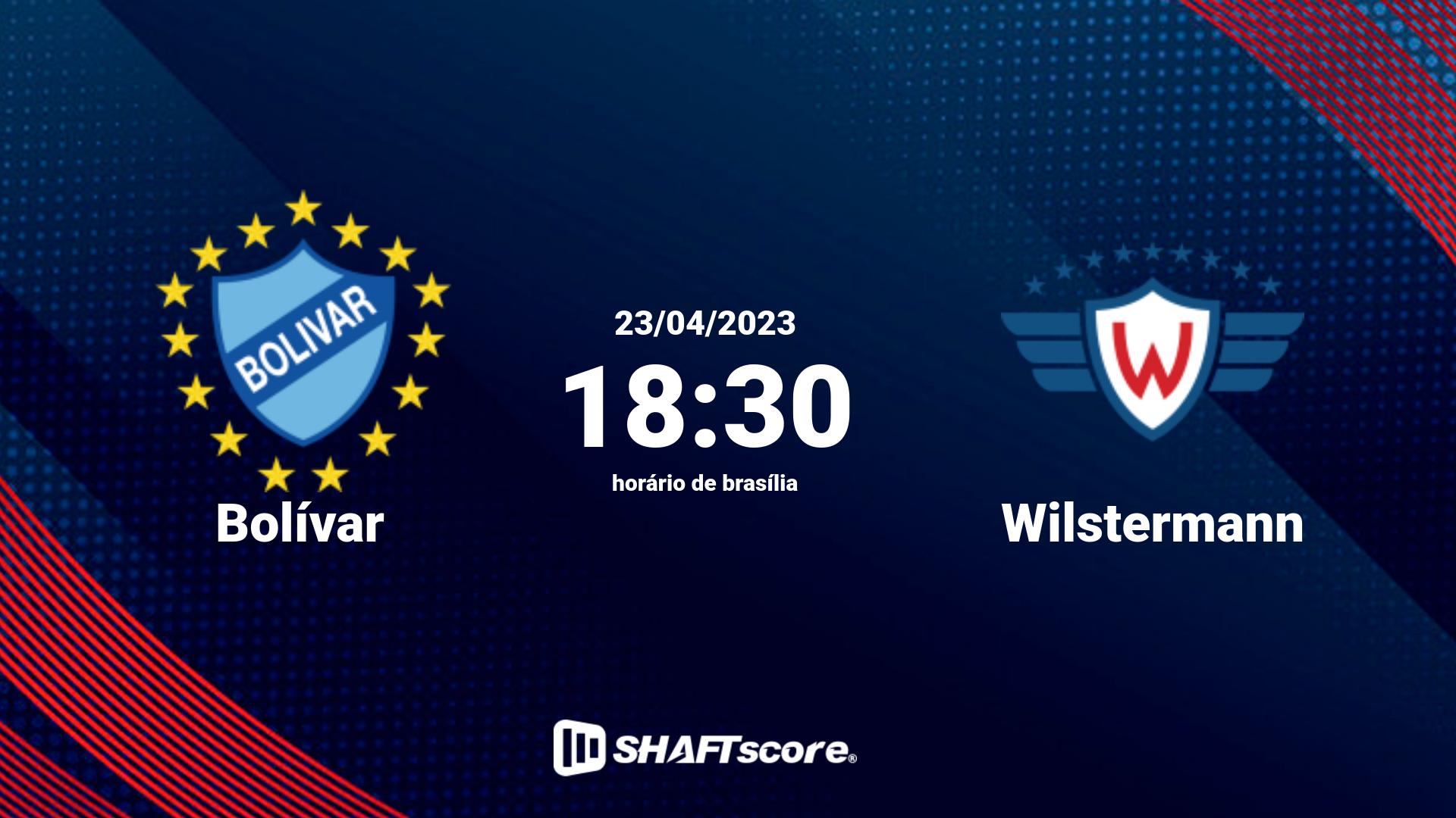 Estatísticas do jogo Bolívar vs Wilstermann 23.04 18:30