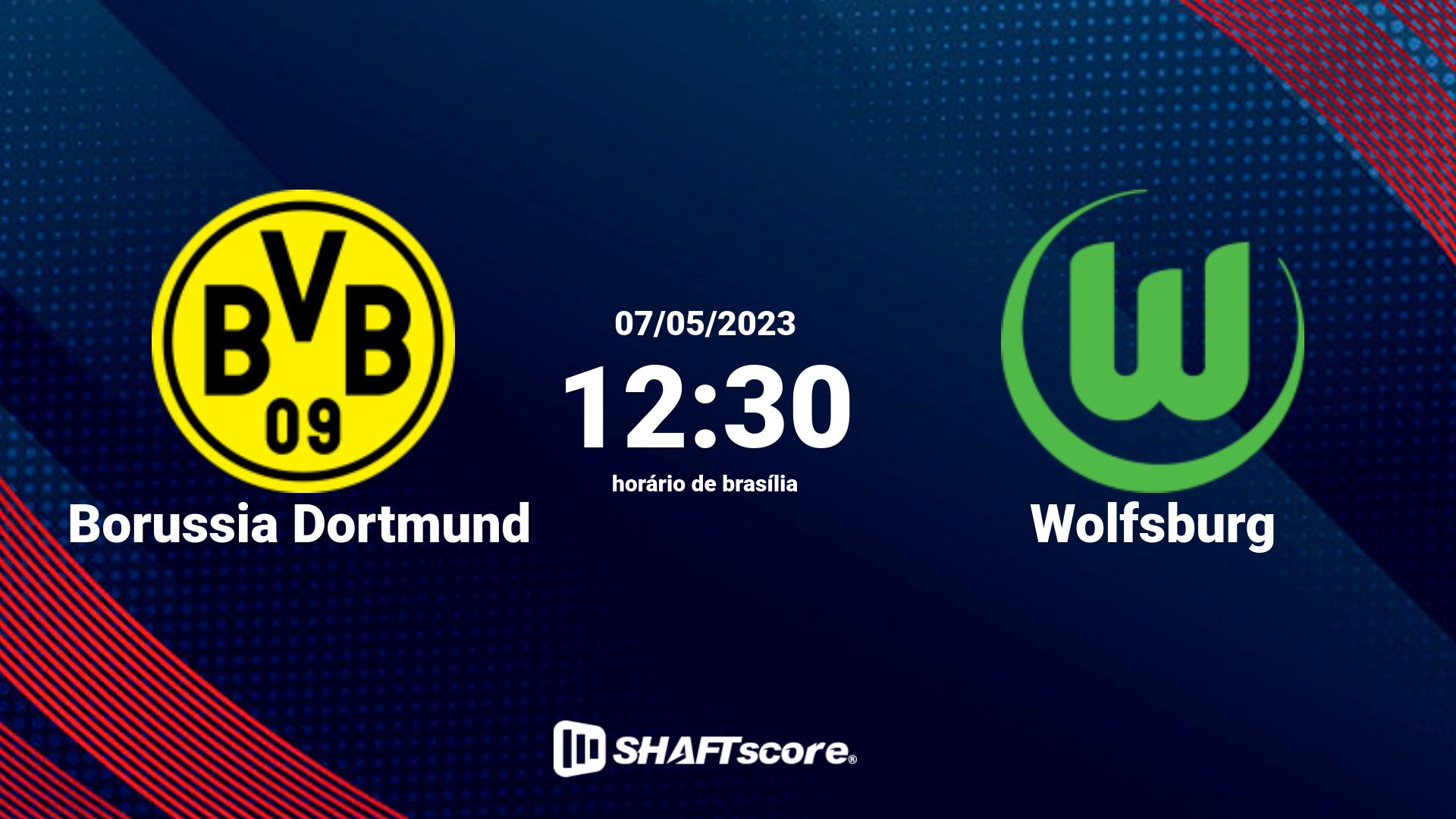 Estatísticas do jogo Borussia Dortmund vs Wolfsburg 07.05 12:30