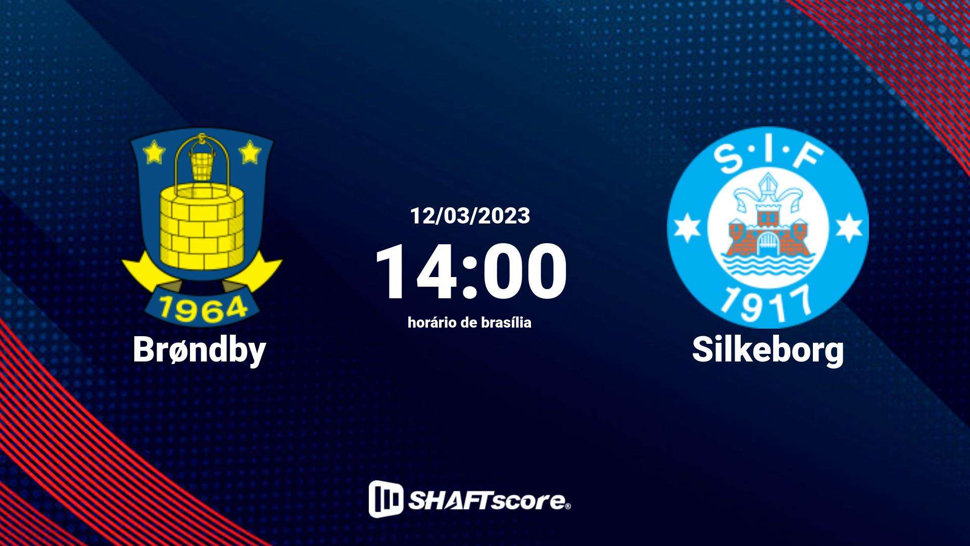 Estatísticas do jogo Brøndby vs Silkeborg 12.03 14:00