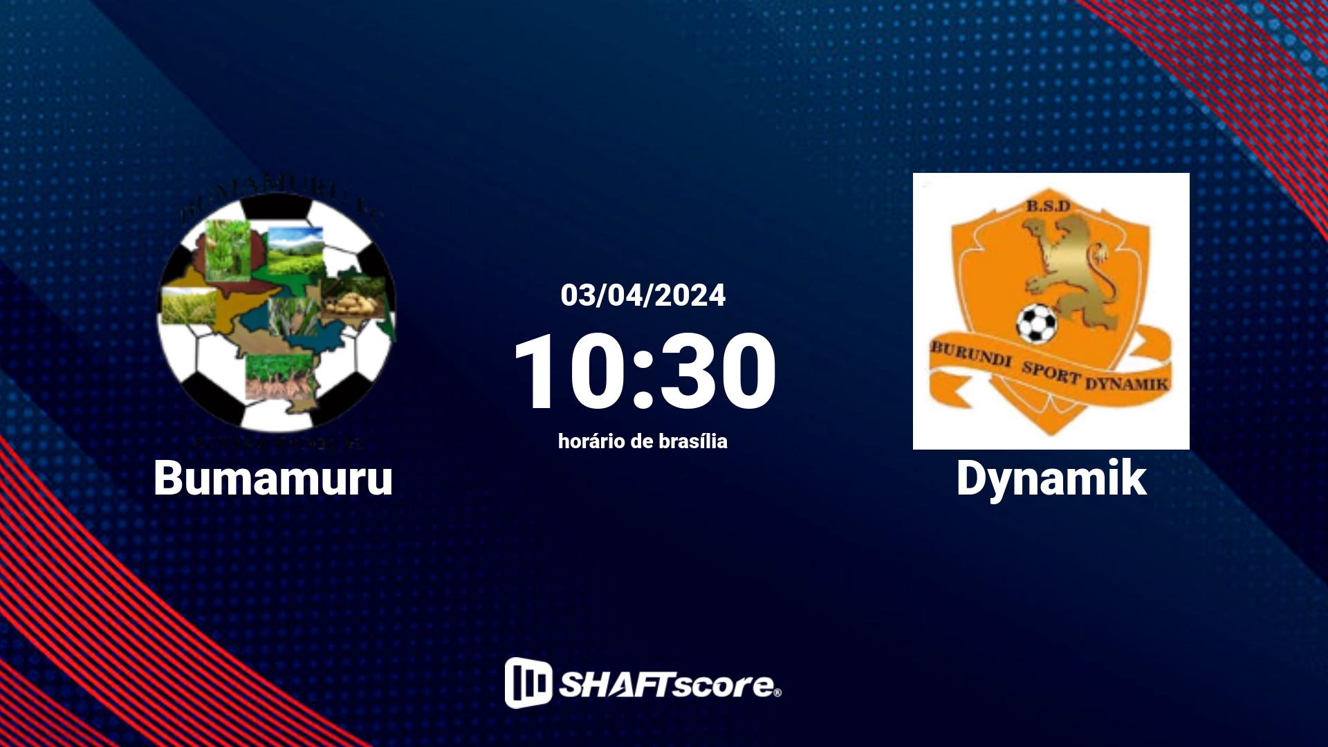 Estatísticas do jogo Bumamuru vs Dynamik 03.04 10:30