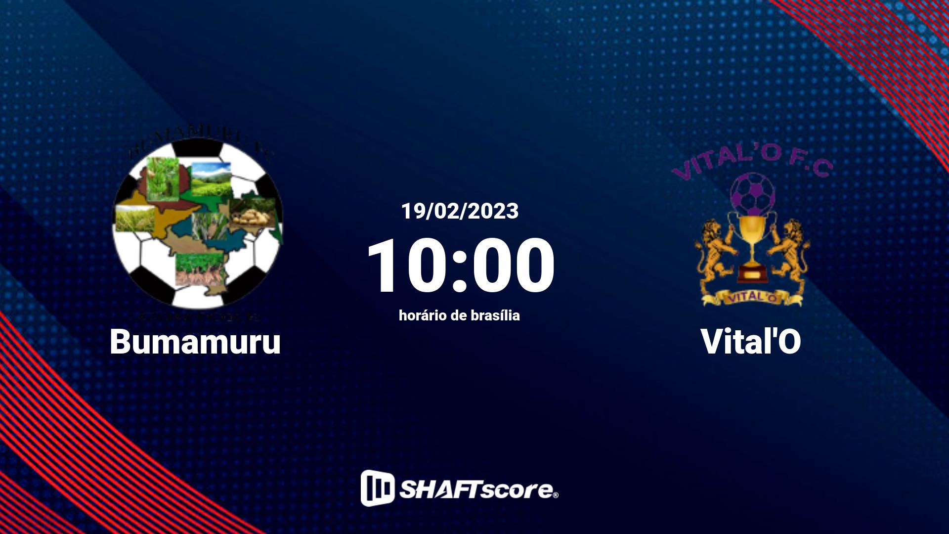 Estatísticas do jogo Bumamuru vs Vital'O 19.02 10:00