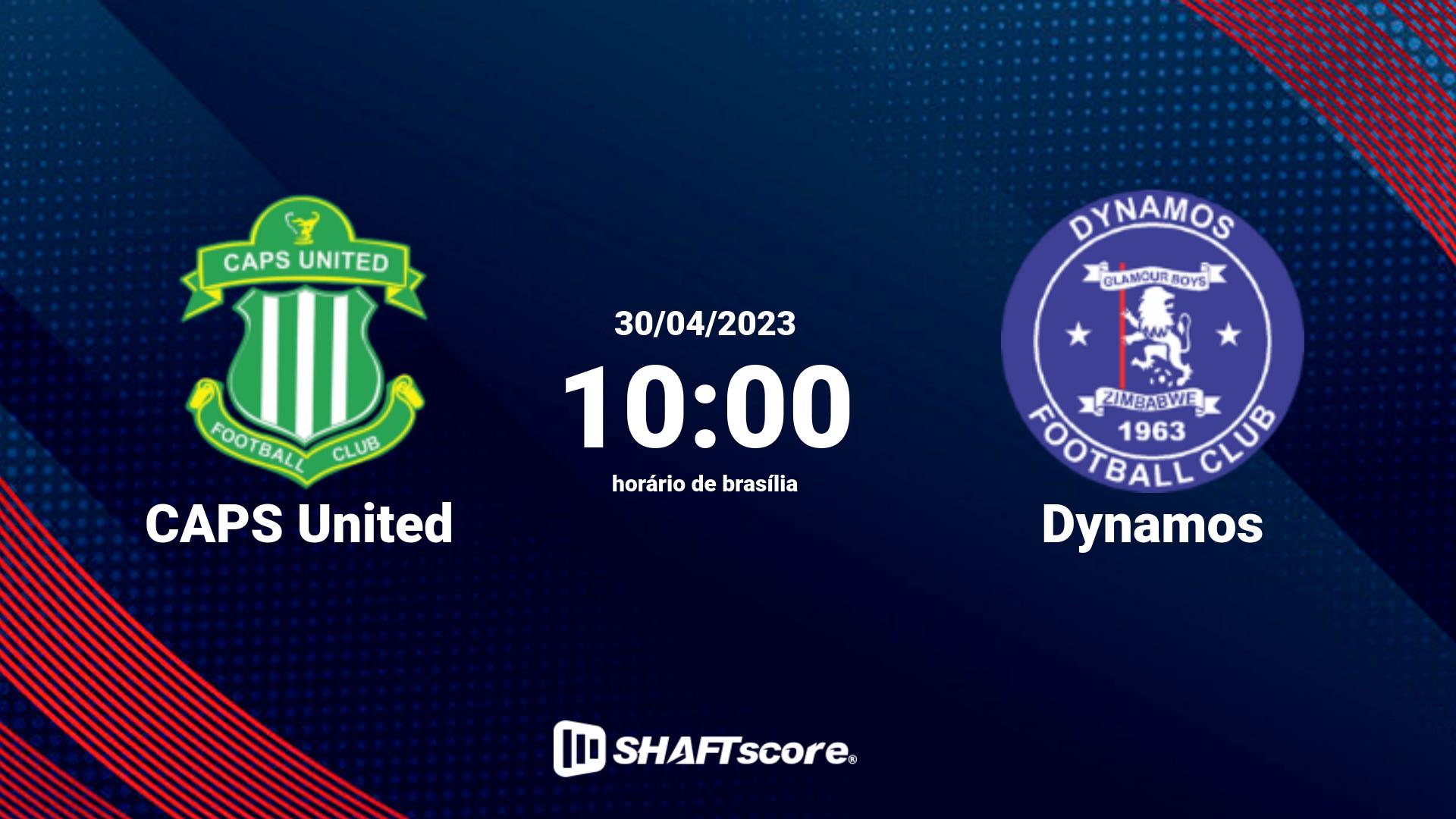 Estatísticas do jogo CAPS United vs Dynamos 30.04 10:00