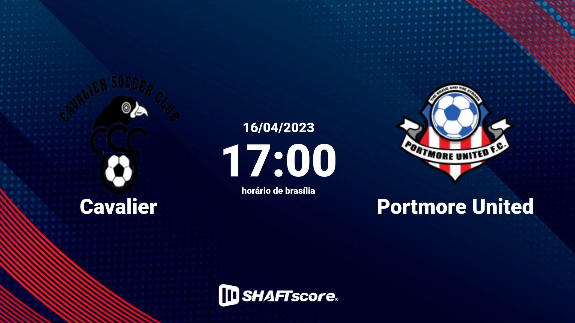 Estatísticas do jogo Cavalier vs Portmore United 16.04 17:00