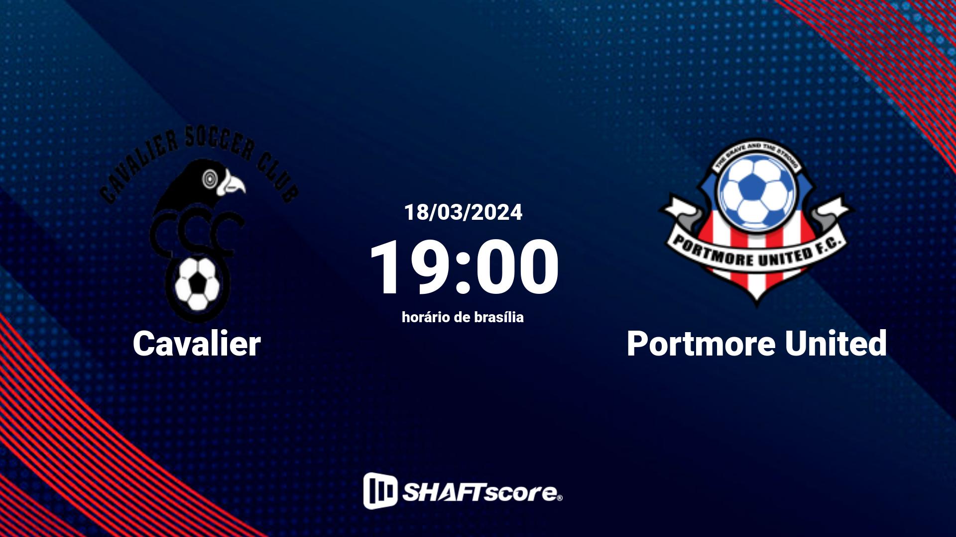 Estatísticas do jogo Cavalier vs Portmore United 18.03 19:00