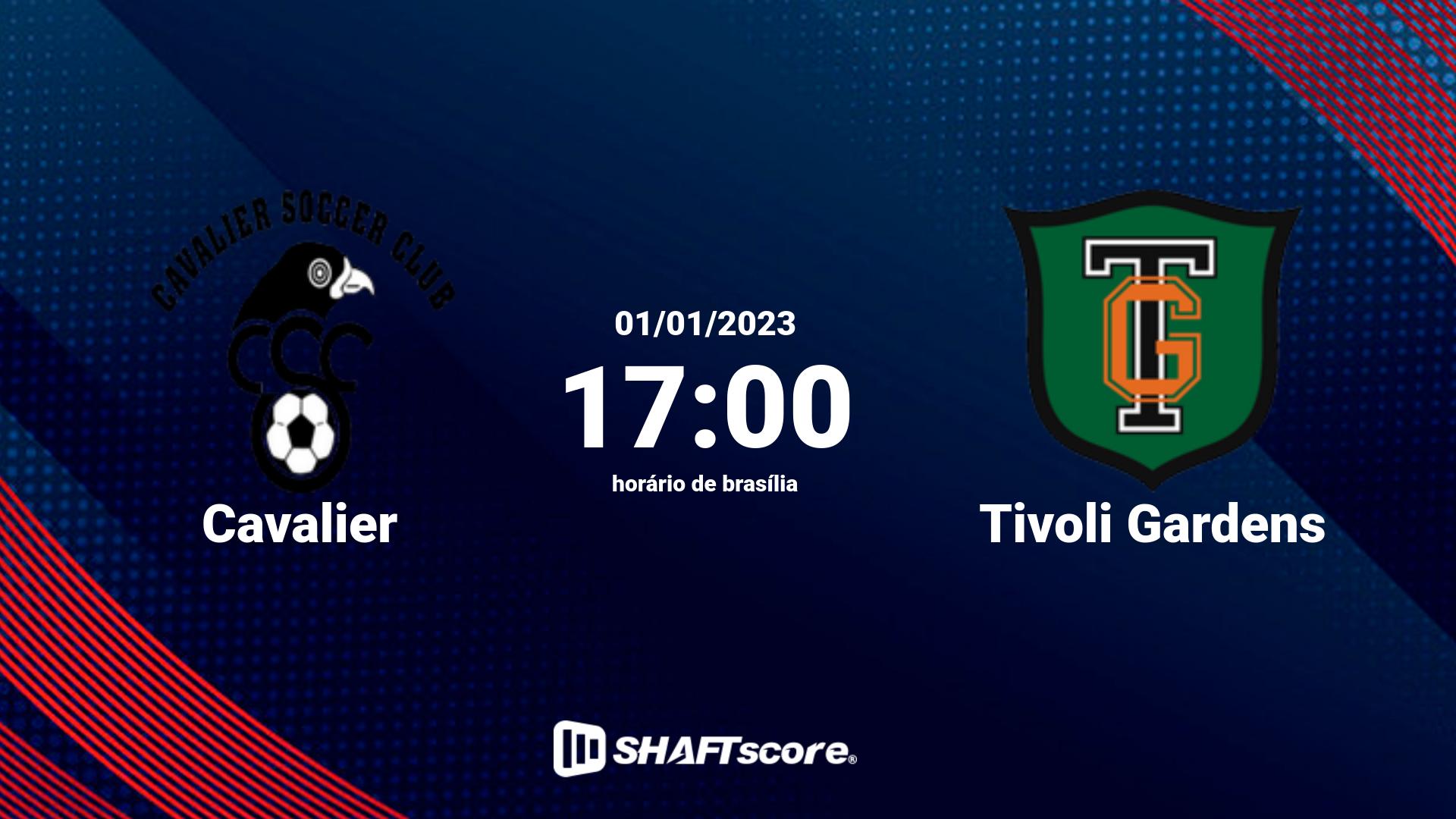 Estatísticas do jogo Cavalier vs Tivoli Gardens 01.01 17:00