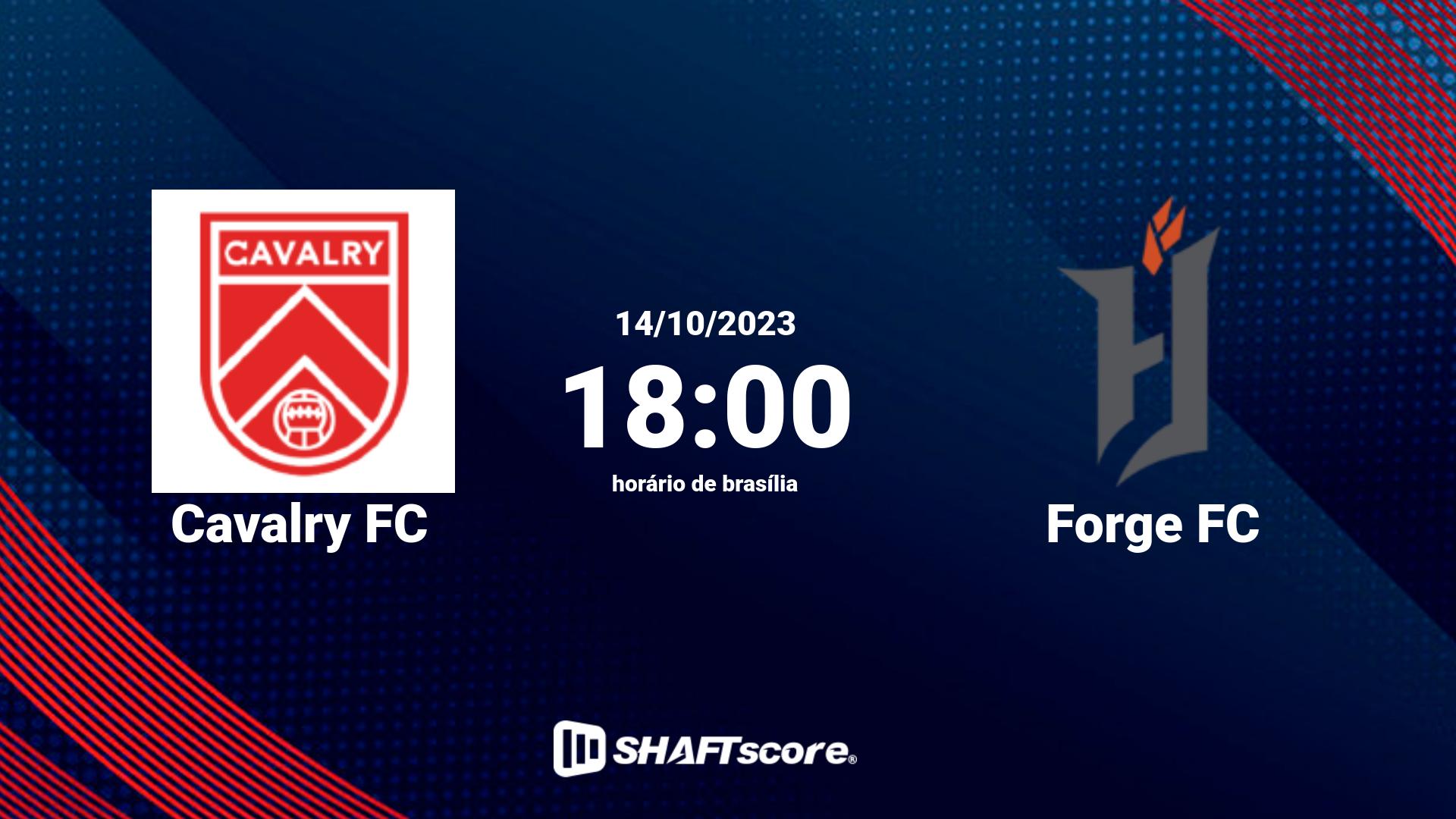 Estatísticas do jogo Cavalry FC vs Forge FC 14.10 18:00