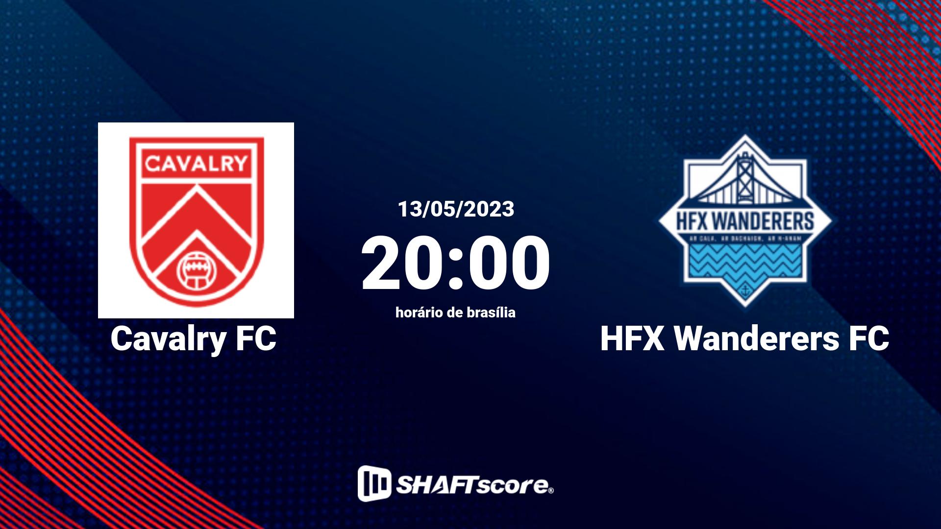 Estatísticas do jogo Cavalry FC vs HFX Wanderers FC 13.05 20:00
