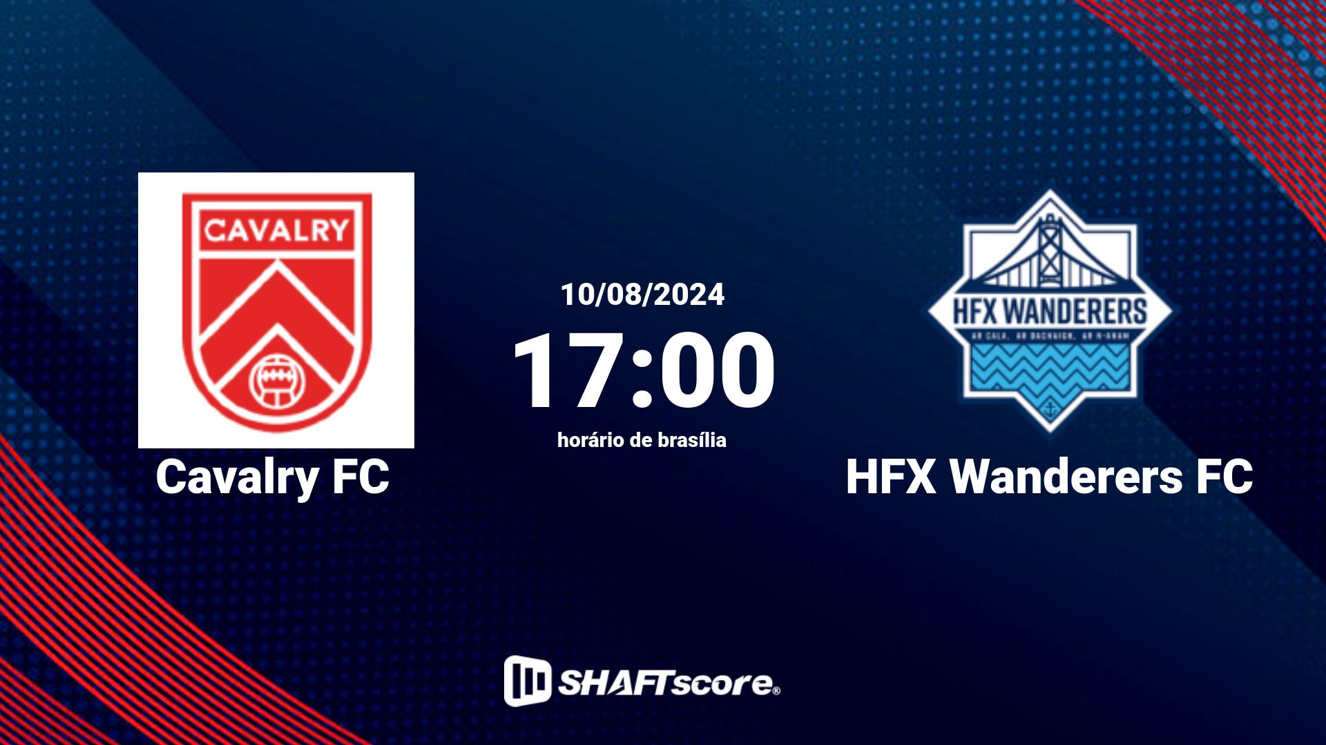 Estatísticas do jogo Cavalry FC vs HFX Wanderers FC 10.08 17:00