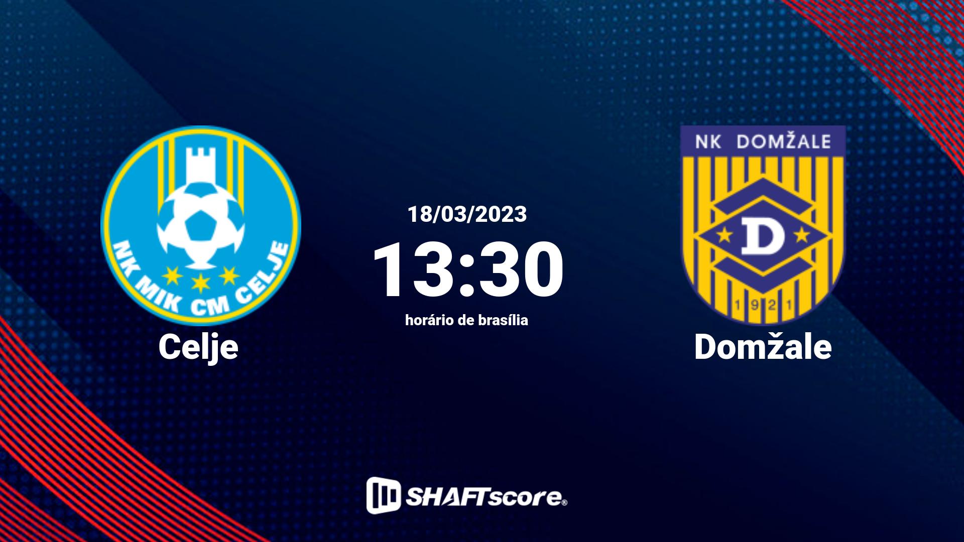 Estatísticas do jogo Celje vs Domžale 18.03 13:30