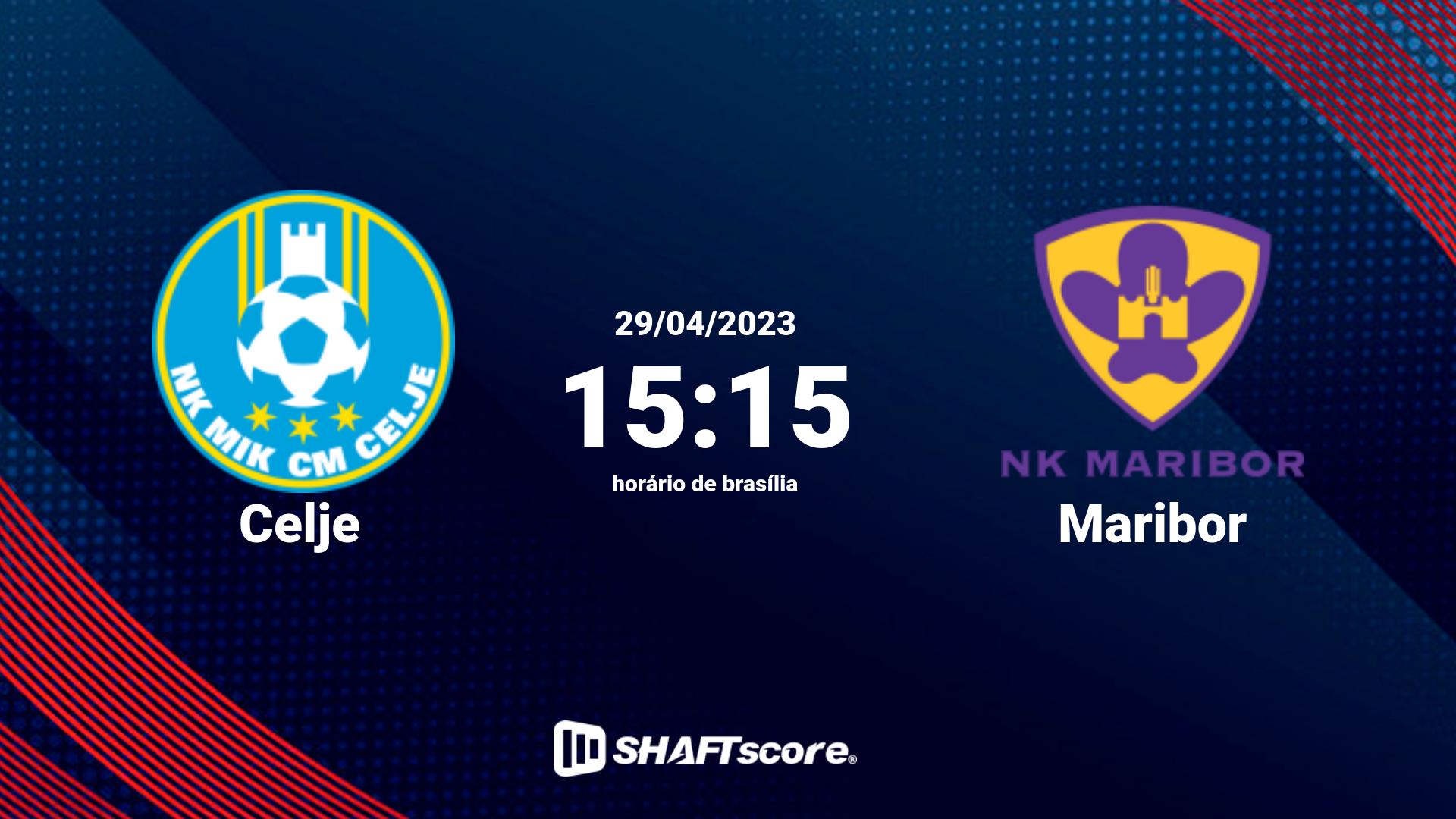 Estatísticas do jogo Celje vs Maribor 29.04 15:15