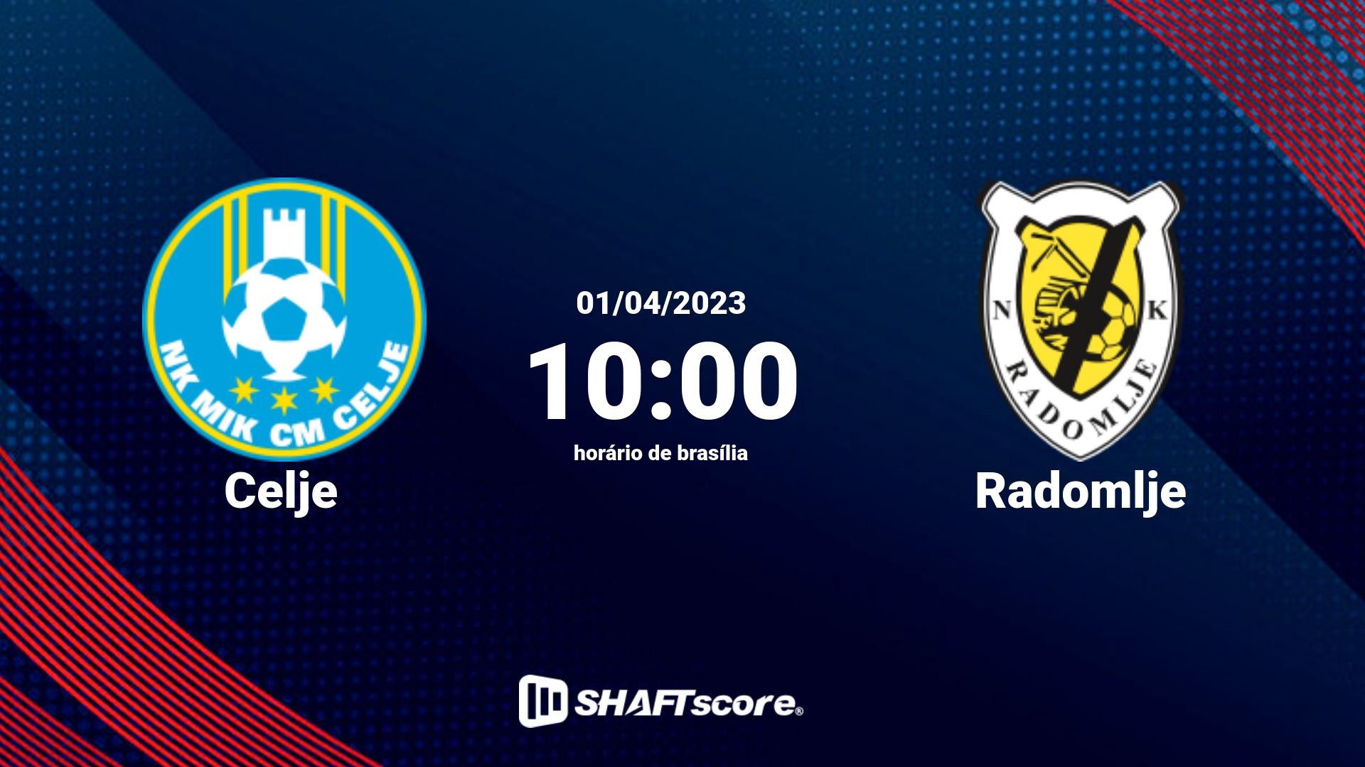 Estatísticas do jogo Celje vs Radomlje 01.04 10:00