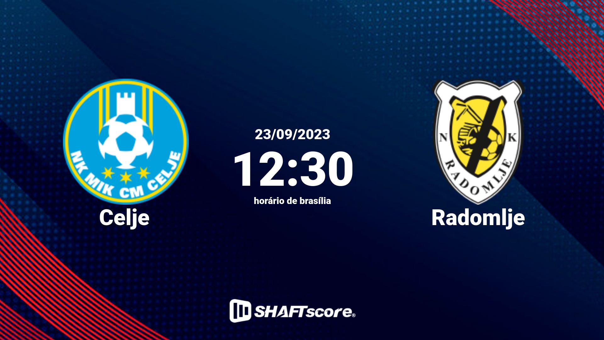 Estatísticas do jogo Celje vs Radomlje 23.09 12:30