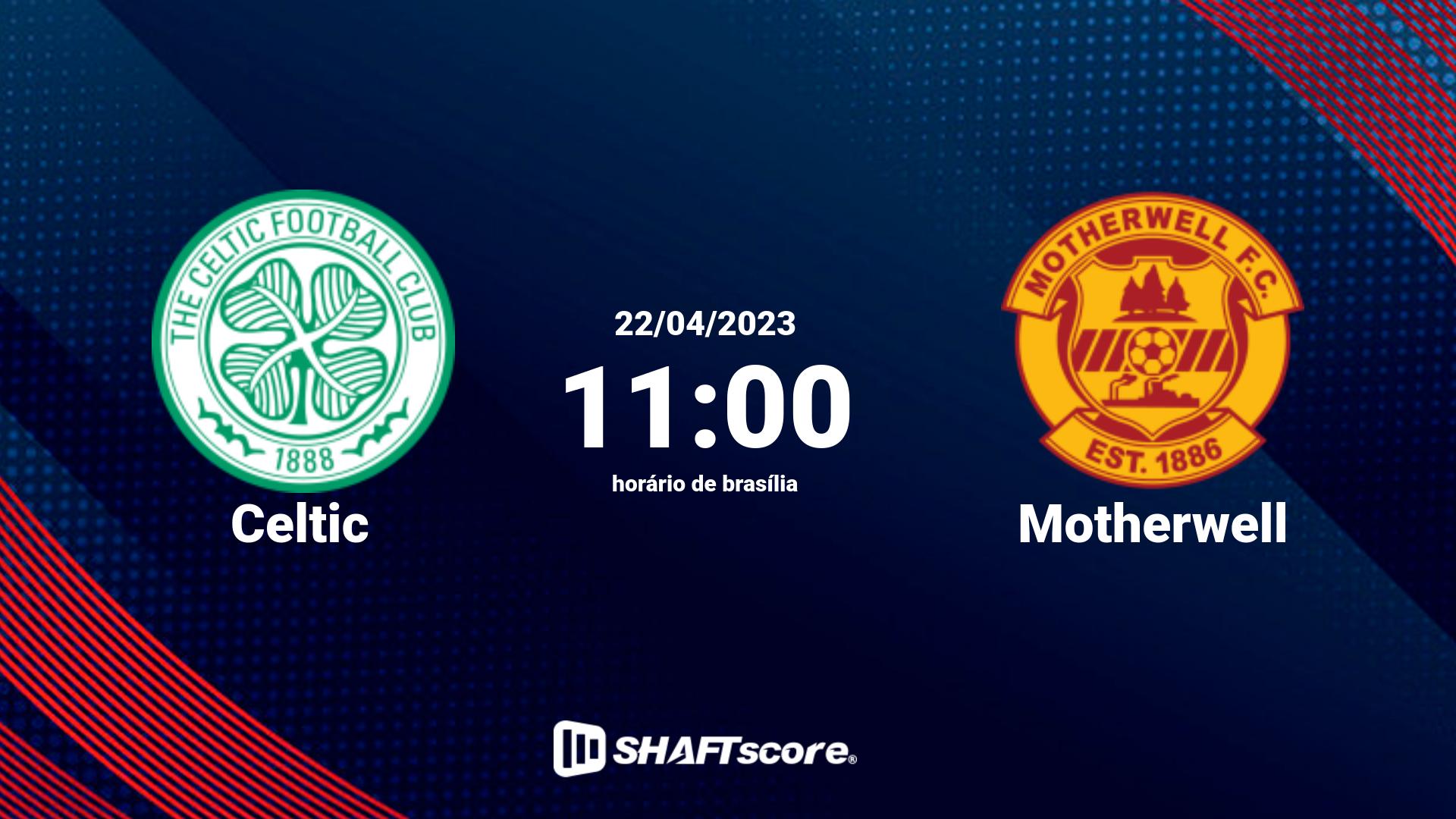 Estatísticas do jogo Celtic vs Motherwell 22.04 11:00