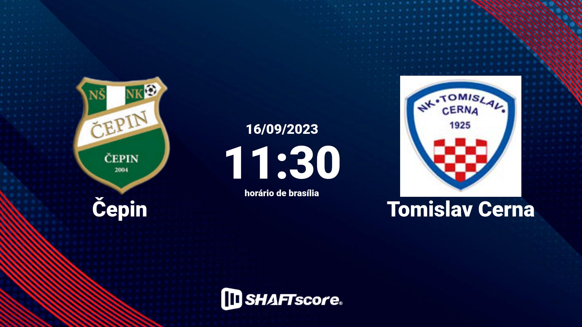 Estatísticas do jogo Čepin vs Tomislav Cerna 16.09 11:30