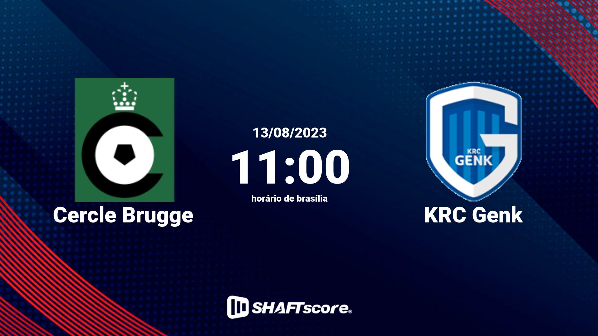 Estatísticas do jogo Cercle Brugge vs KRC Genk 13.08 11:00