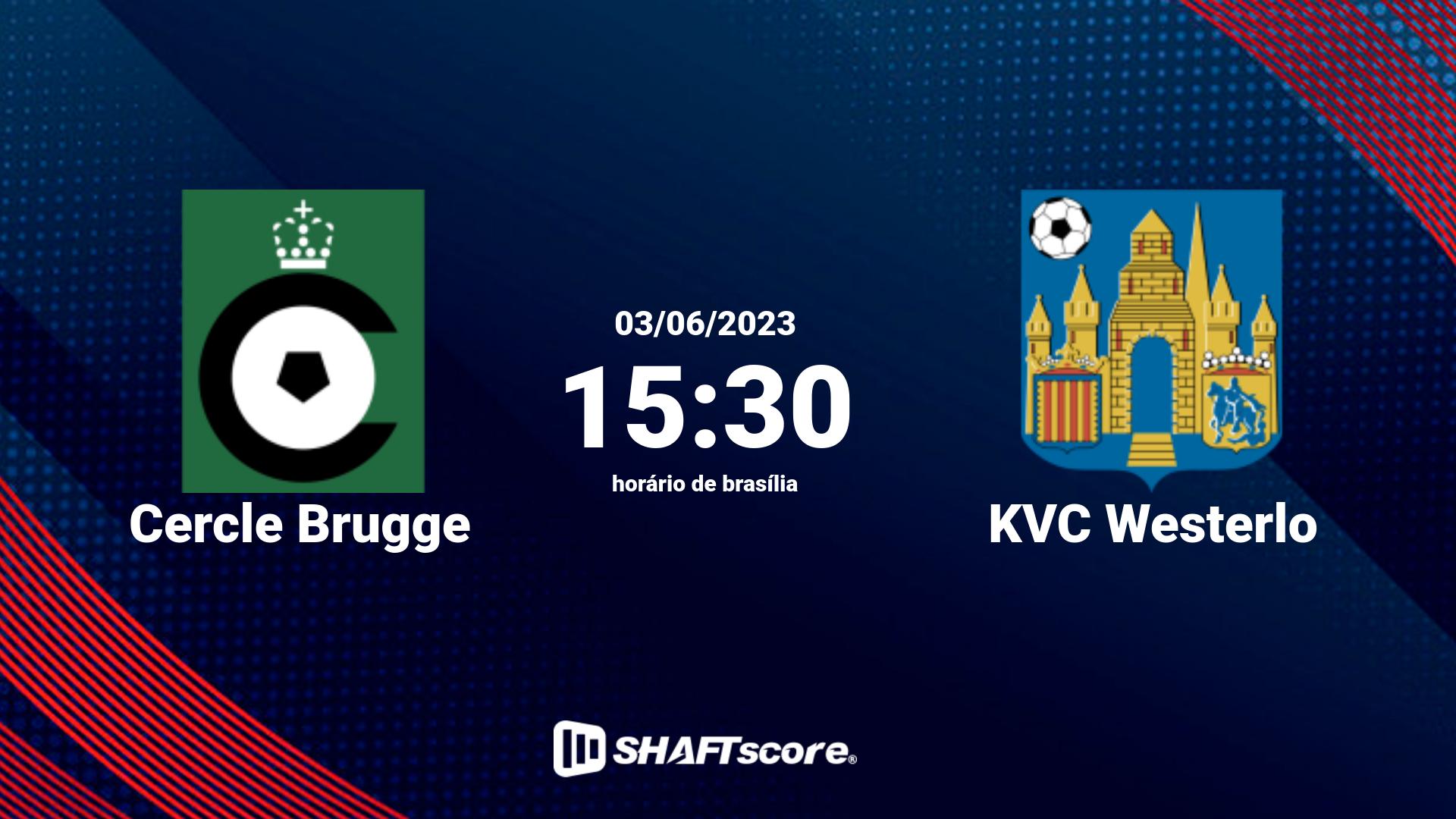 Estatísticas do jogo Cercle Brugge vs KVC Westerlo 03.06 15:30