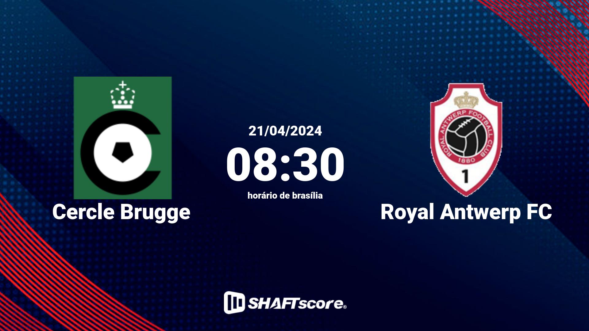 Estatísticas do jogo Cercle Brugge vs Royal Antwerp FC 21.04 08:30