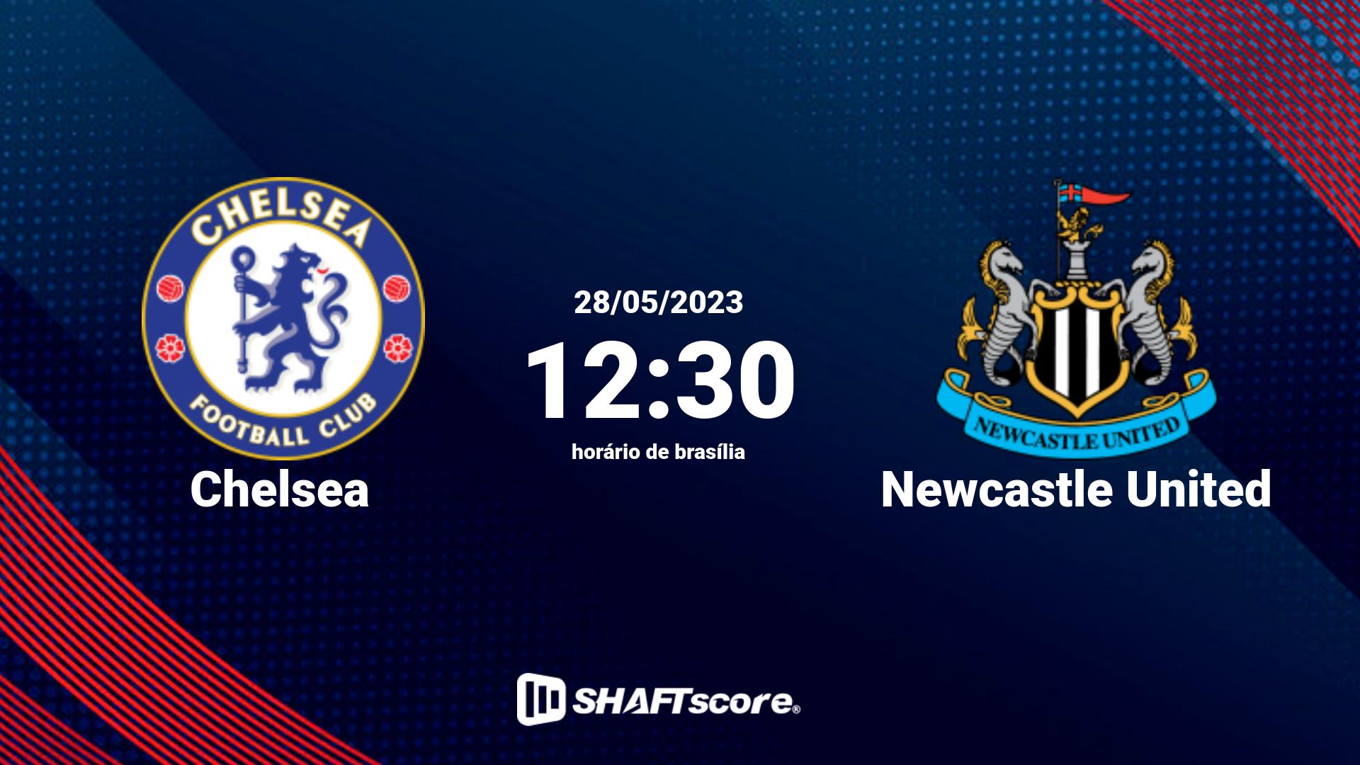 Estatísticas do jogo Chelsea vs Newcastle United 28.05 12:30