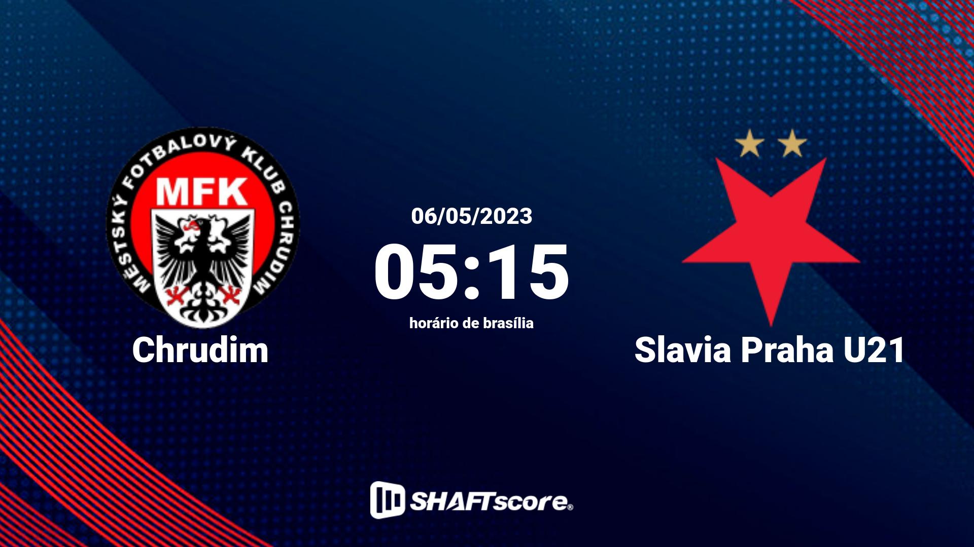 Estatísticas do jogo Chrudim vs Slavia Praha U21 06.05 05:15