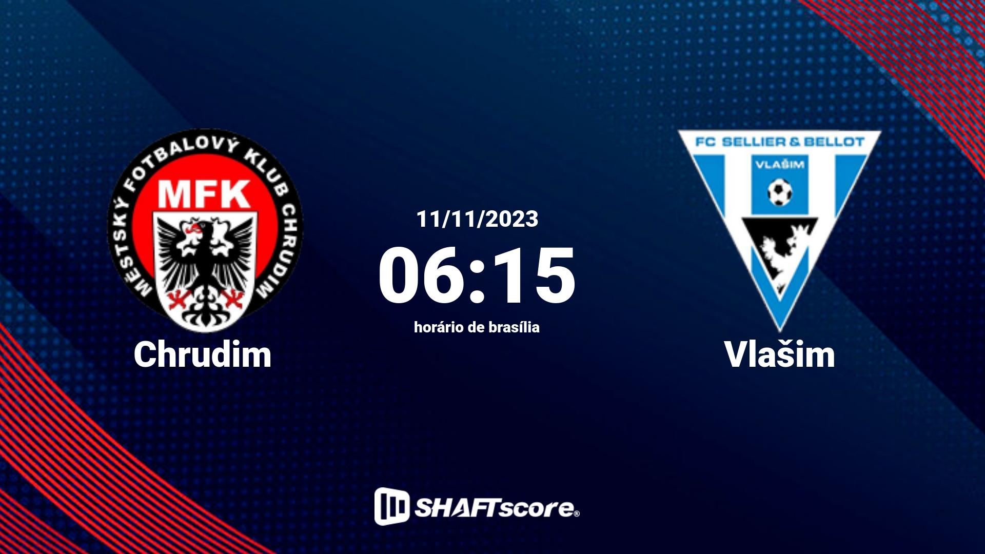 Estatísticas do jogo Chrudim vs Vlašim 11.11 06:15