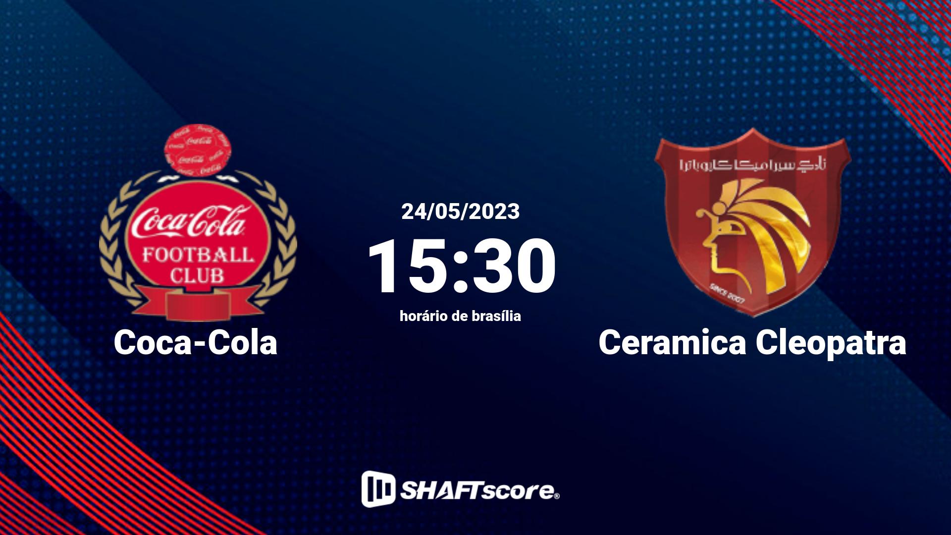 Estatísticas do jogo Coca-Cola vs Ceramica Cleopatra 24.05 15:30