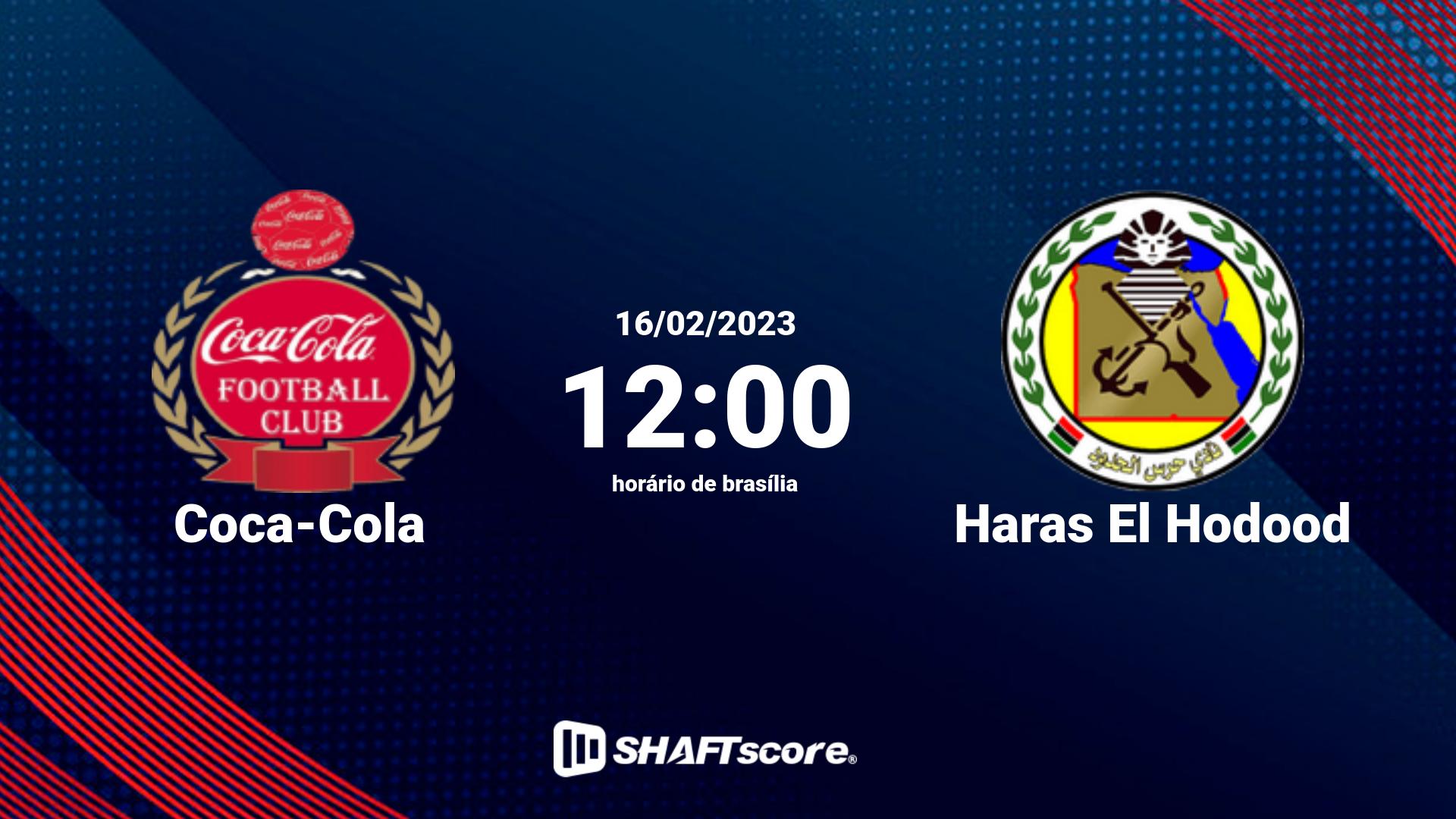 Estatísticas do jogo Coca-Cola vs Haras El Hodood 16.02 12:00